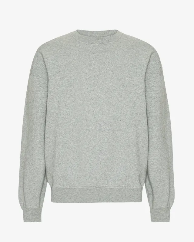 Organic Oversized Crew - Heather Grey sold by Colorful Standard
