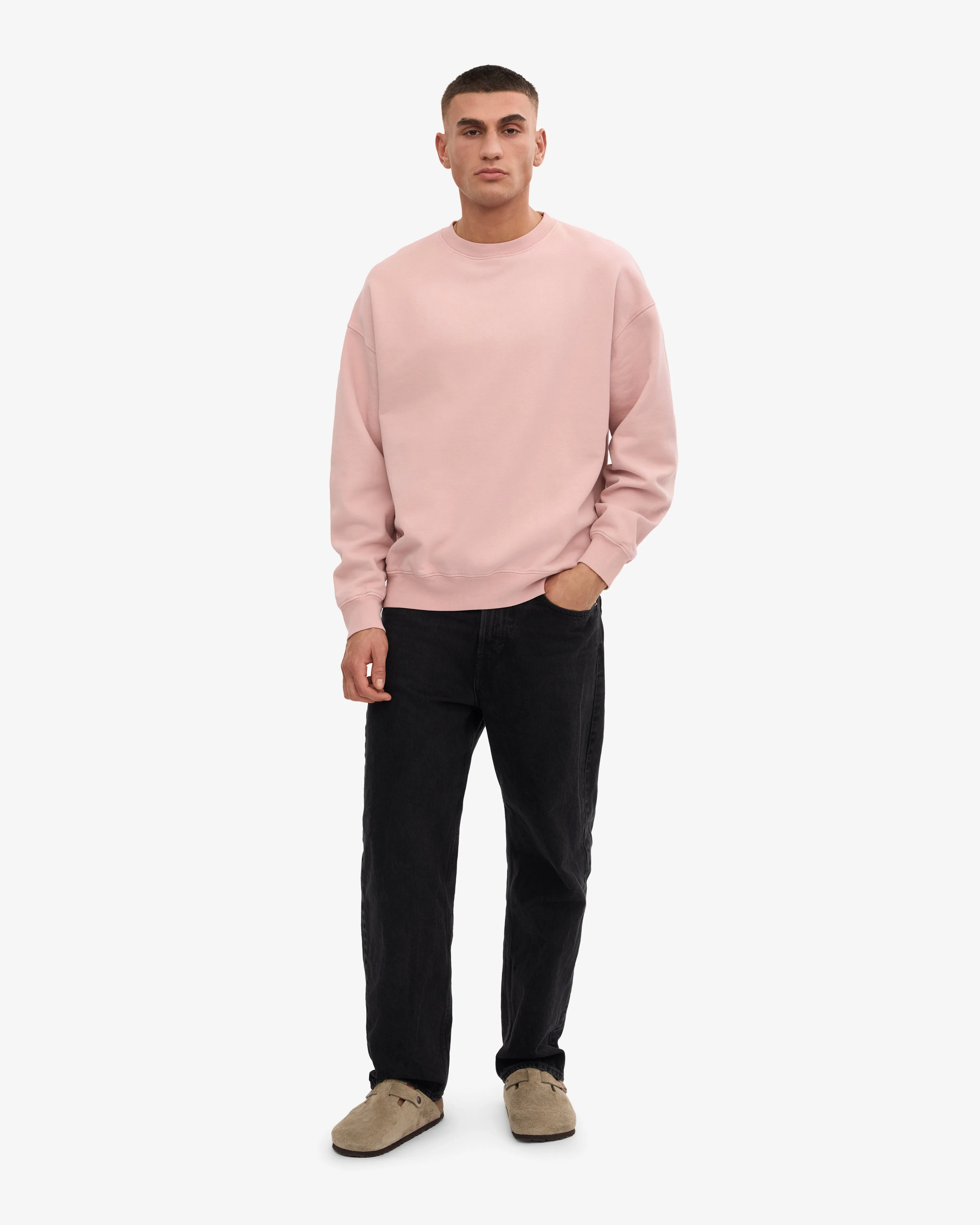 Organic Oversized Crew - Faded Pink sold by Colorful Standard product image thumbnail 5