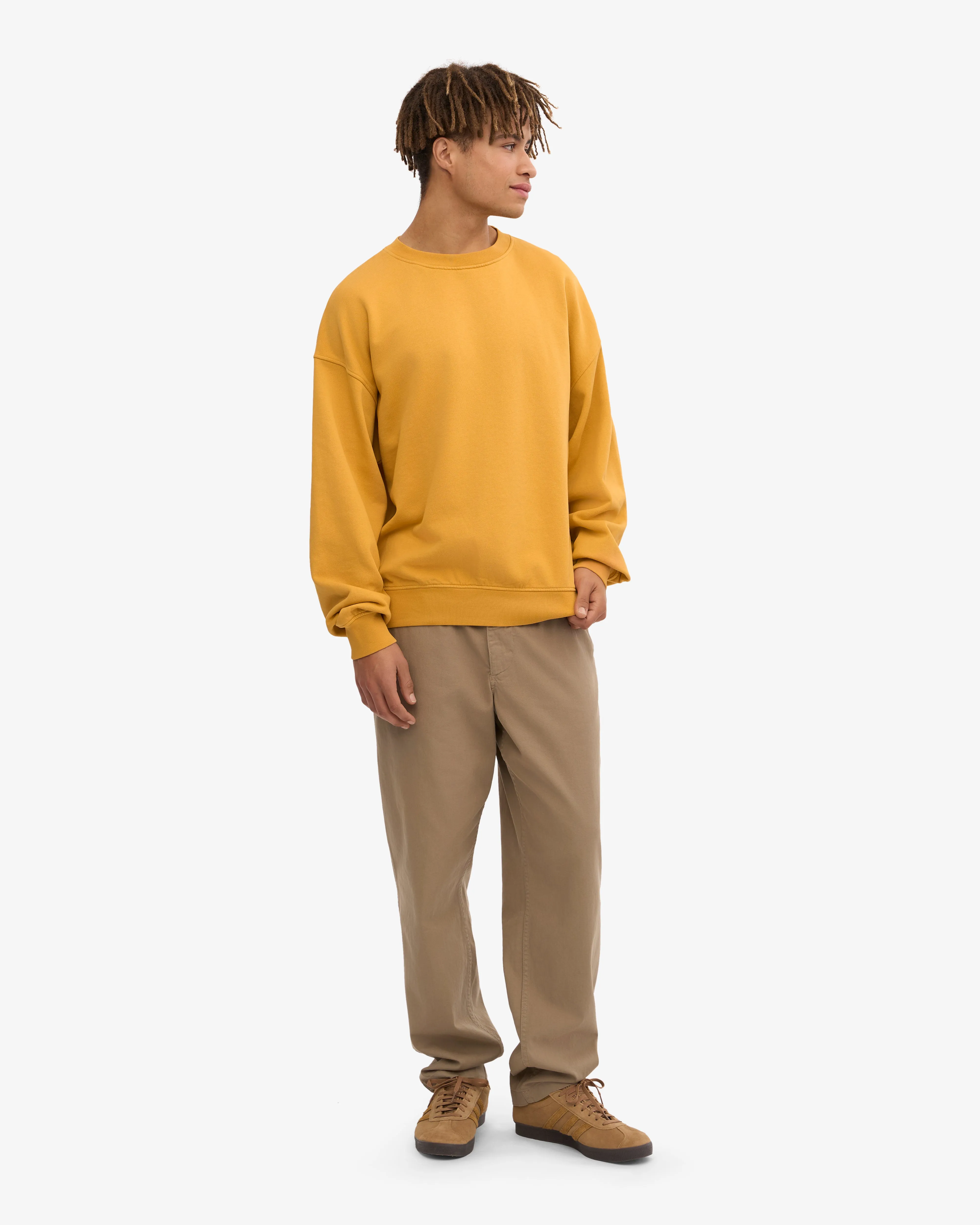 Organic Oversized Crew - Burned Yellow sold by Colorful Standard product image thumbnail 5