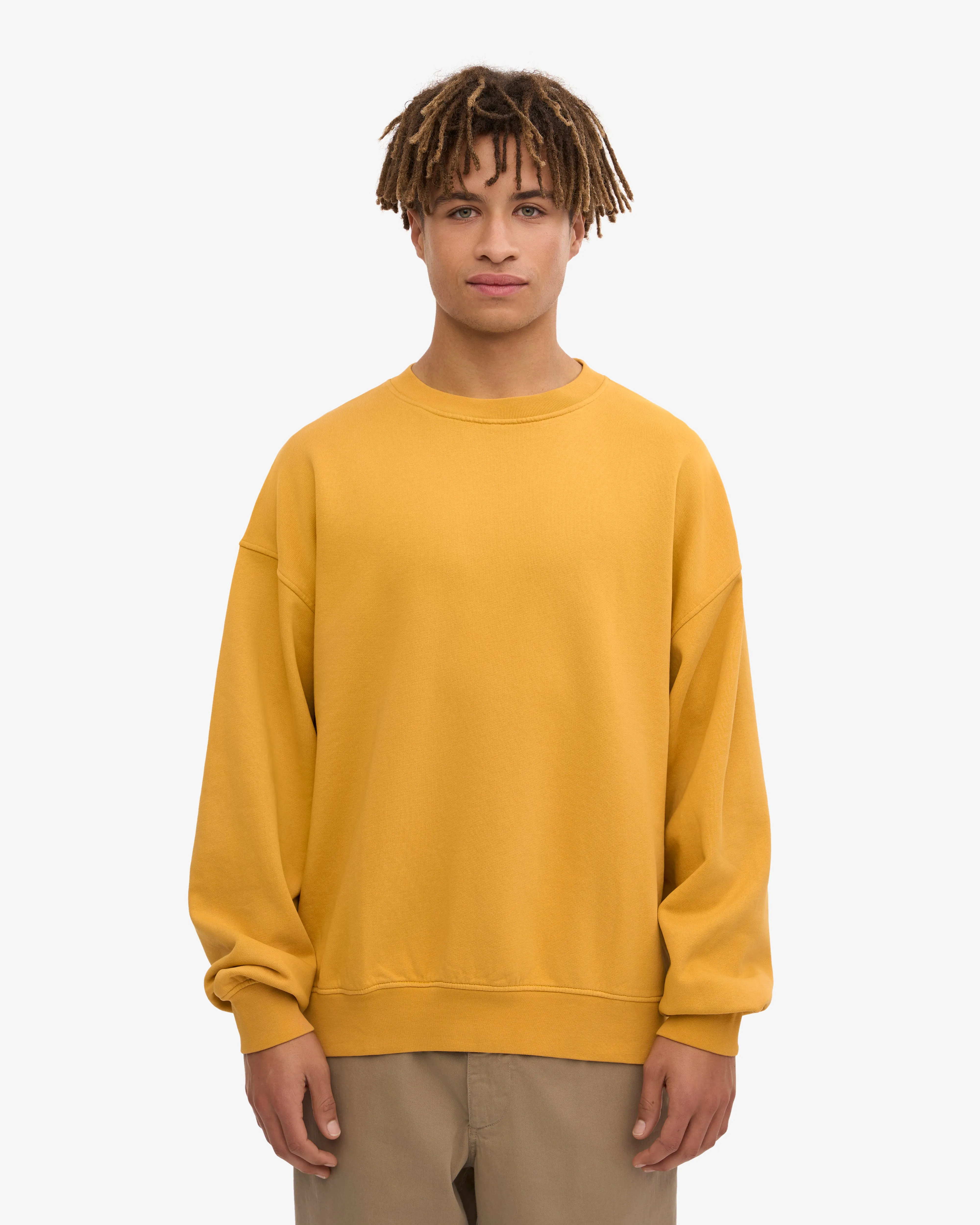 Organic Oversized Crew - Burned Yellow sold by Colorful Standard product image thumbnail 2