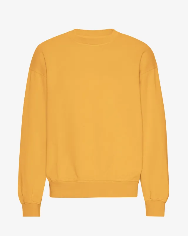 Organic Oversized Crew - Burned Yellow sold by Colorful Standard