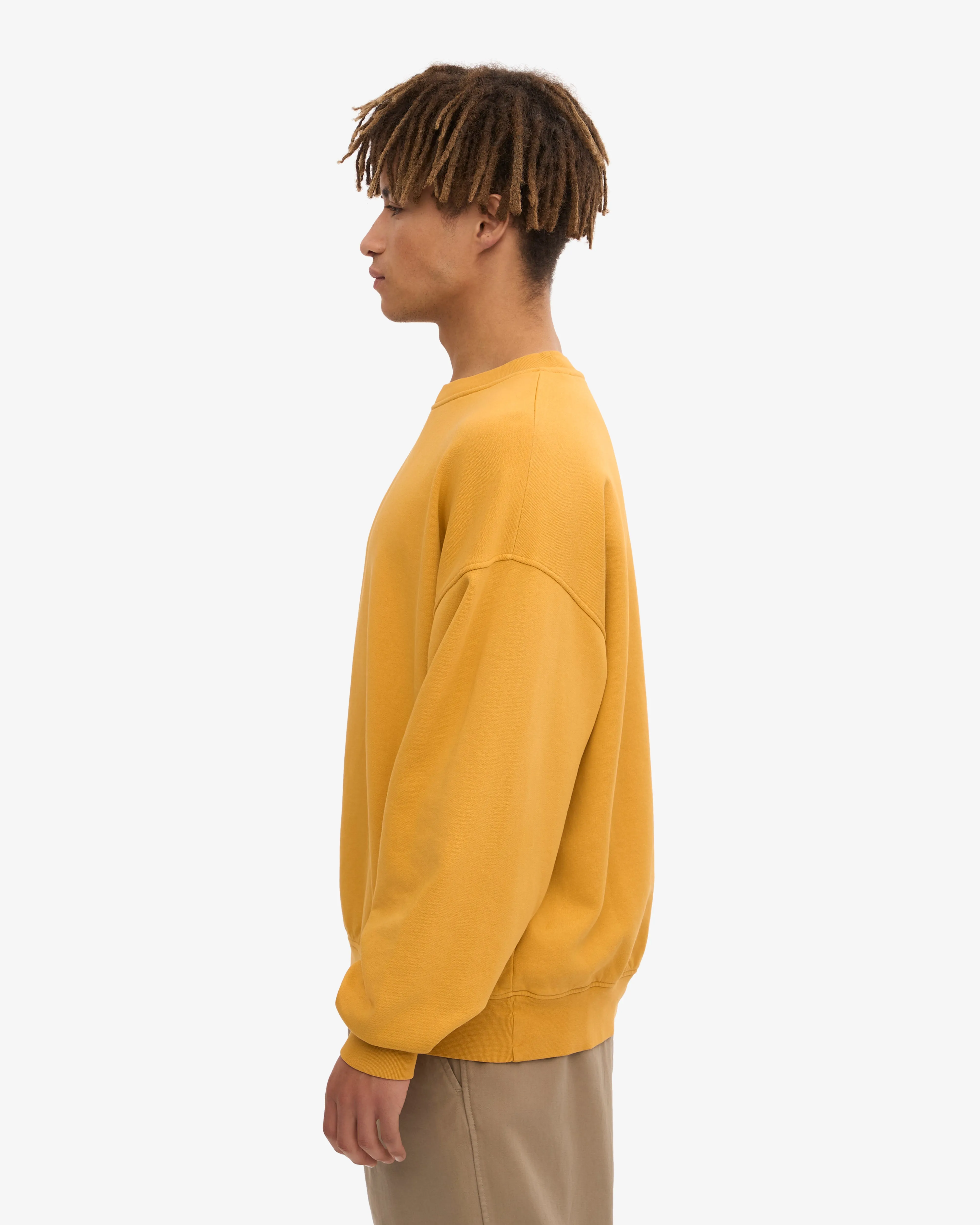 Organic Oversized Crew - Burned Yellow sold by Colorful Standard product image thumbnail 3