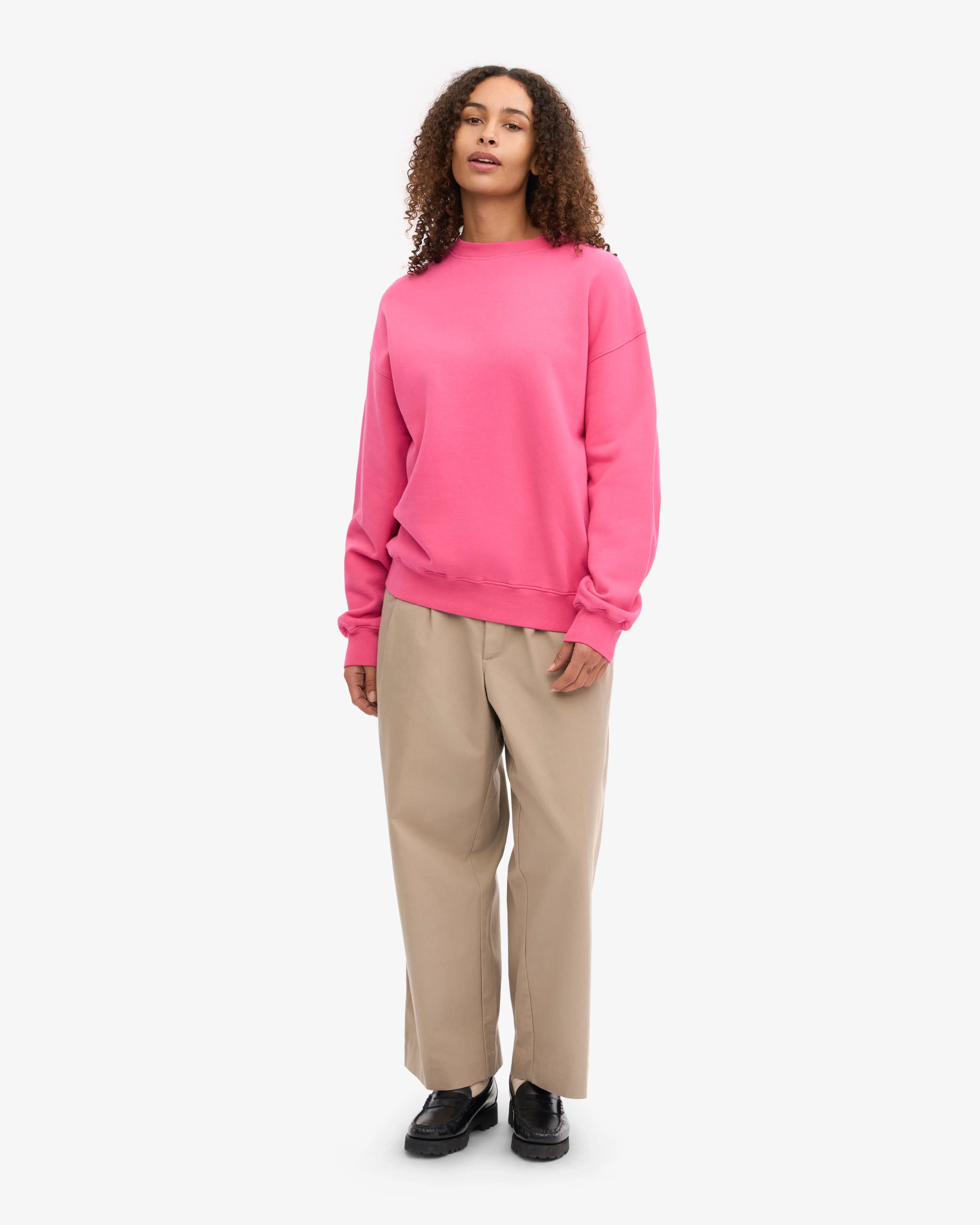 Organic Oversized Crew - Bubblegum Pink sold by Colorful Standard product image thumbnail 5