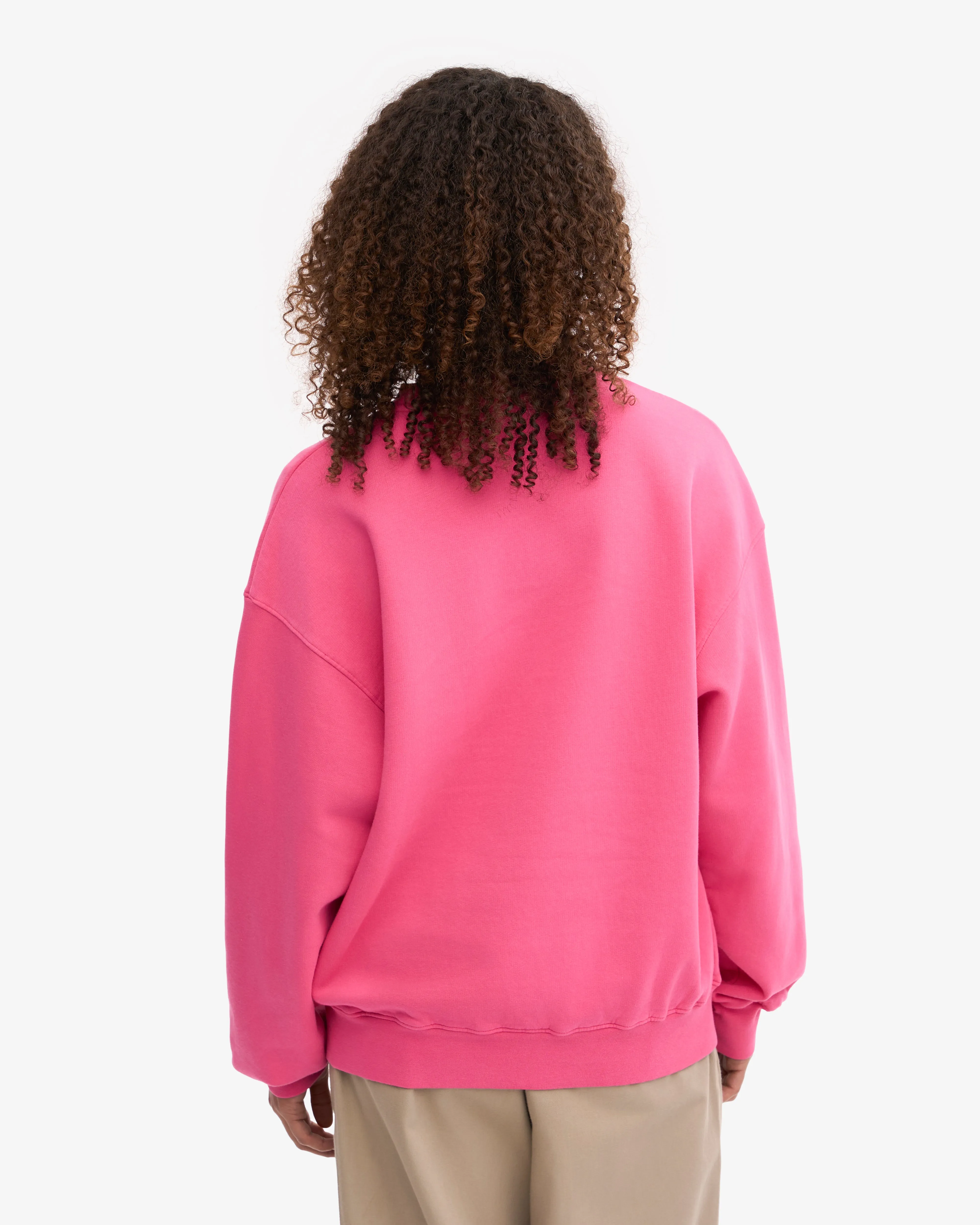 Organic Oversized Crew - Bubblegum Pink sold by Colorful Standard product image thumbnail 4