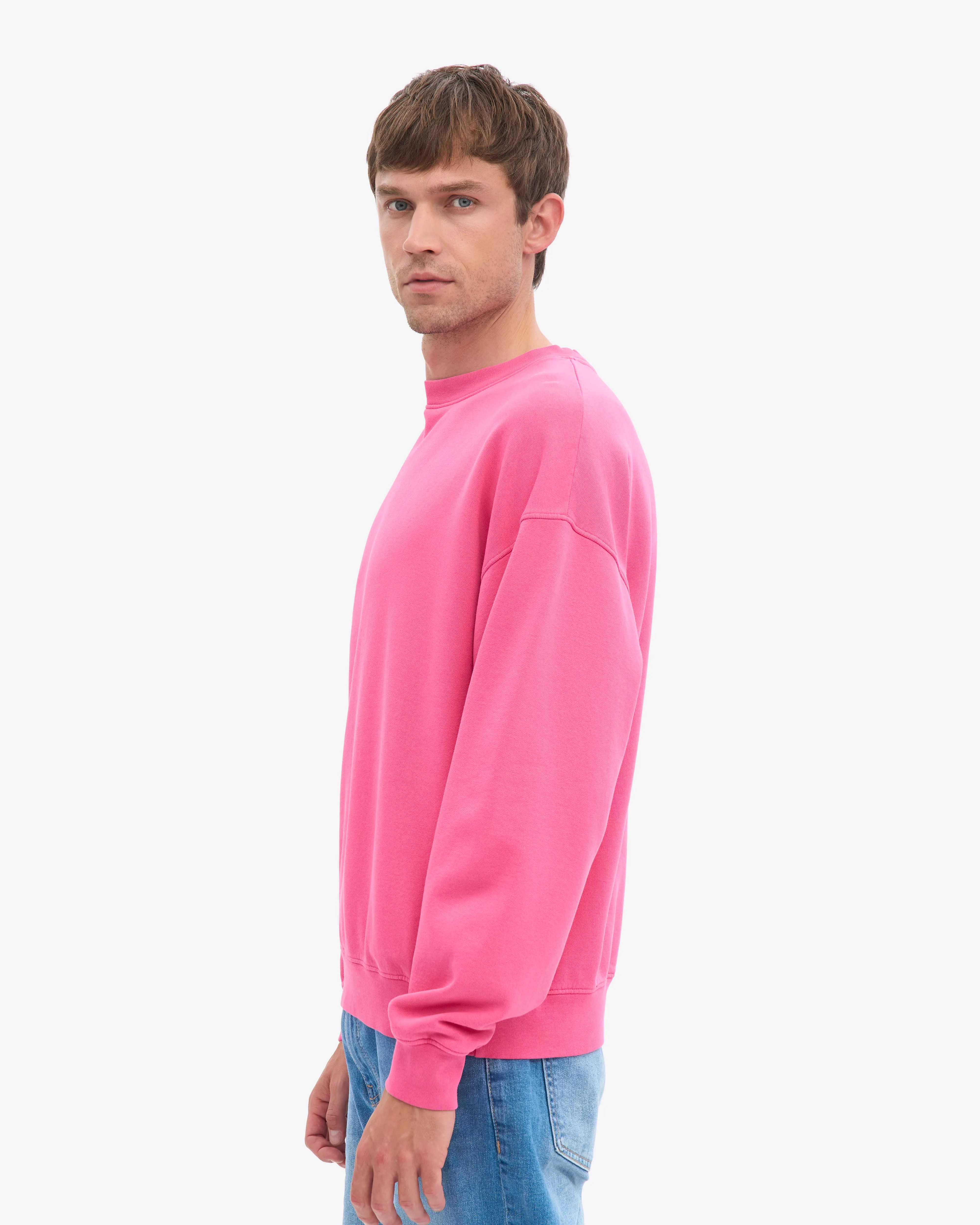 Organic Oversized Crew - Bubblegum Pink sold by Colorful Standard product image thumbnail 3