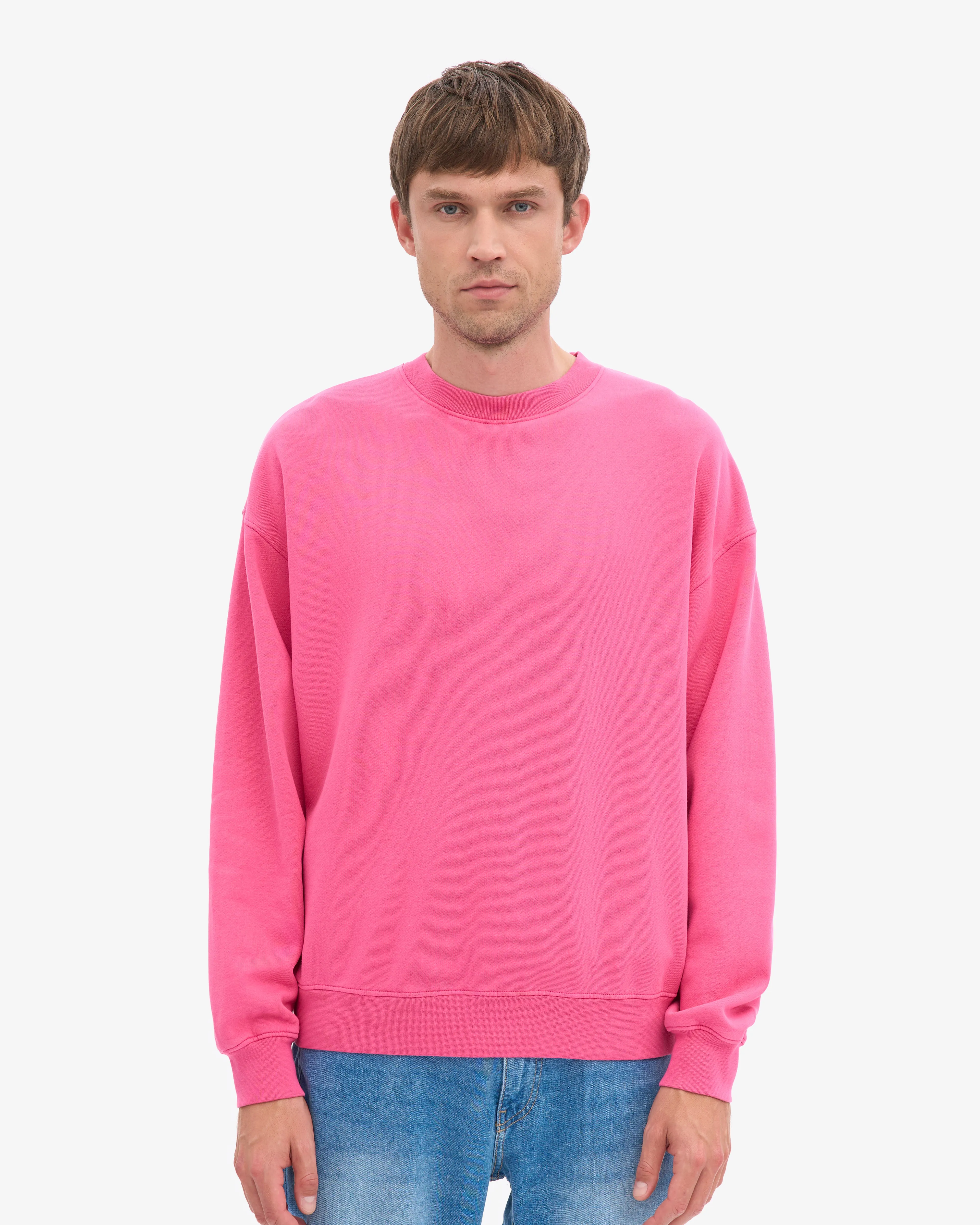 Organic Oversized Crew - Bubblegum Pink sold by Colorful Standard product image thumbnail 2