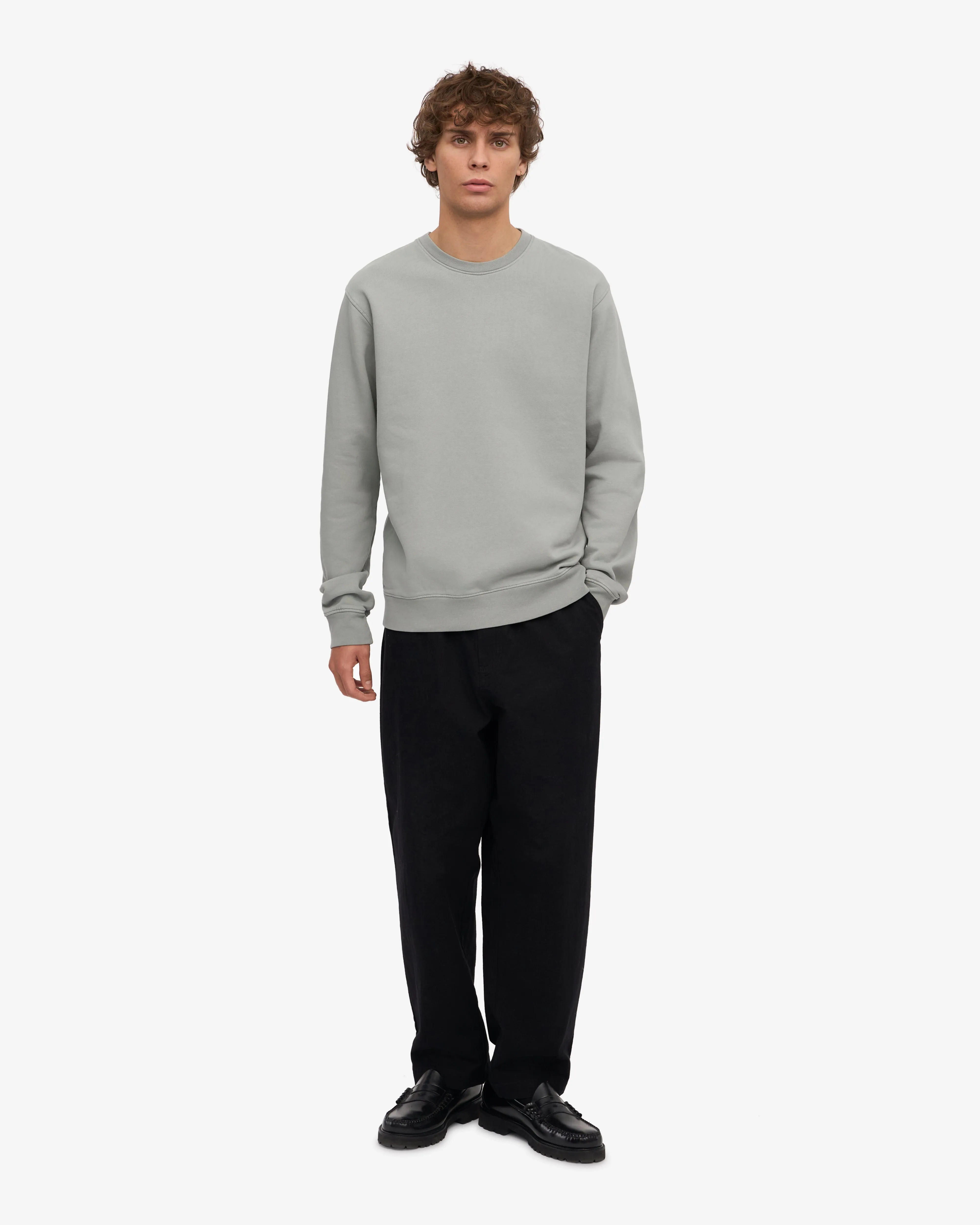 Classic Organic Crew - Steel Blue sold by Colorful Standard product image thumbnail 5