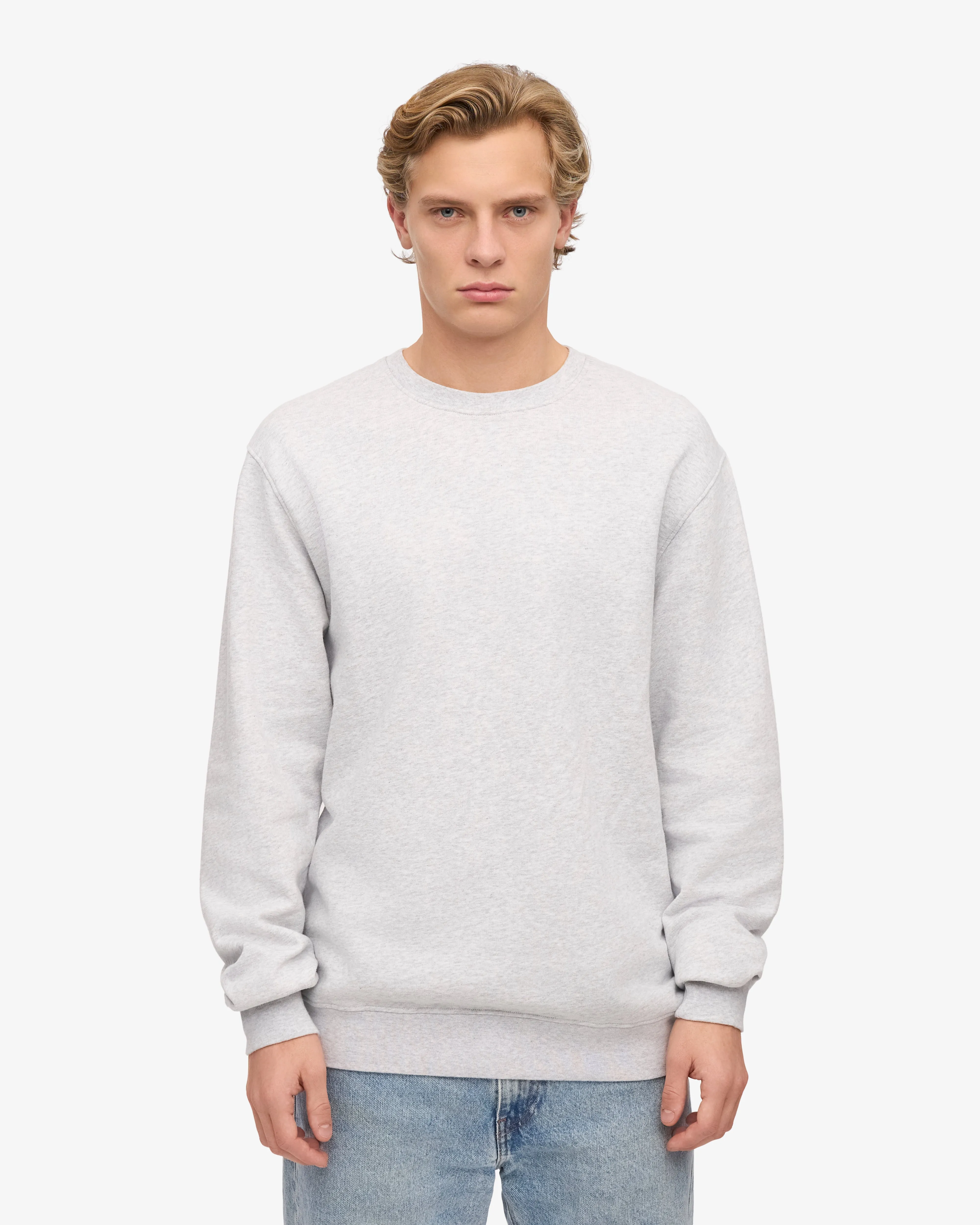 Classic Organic Crew - Snow Melange sold by Colorful Standard product image thumbnail 2