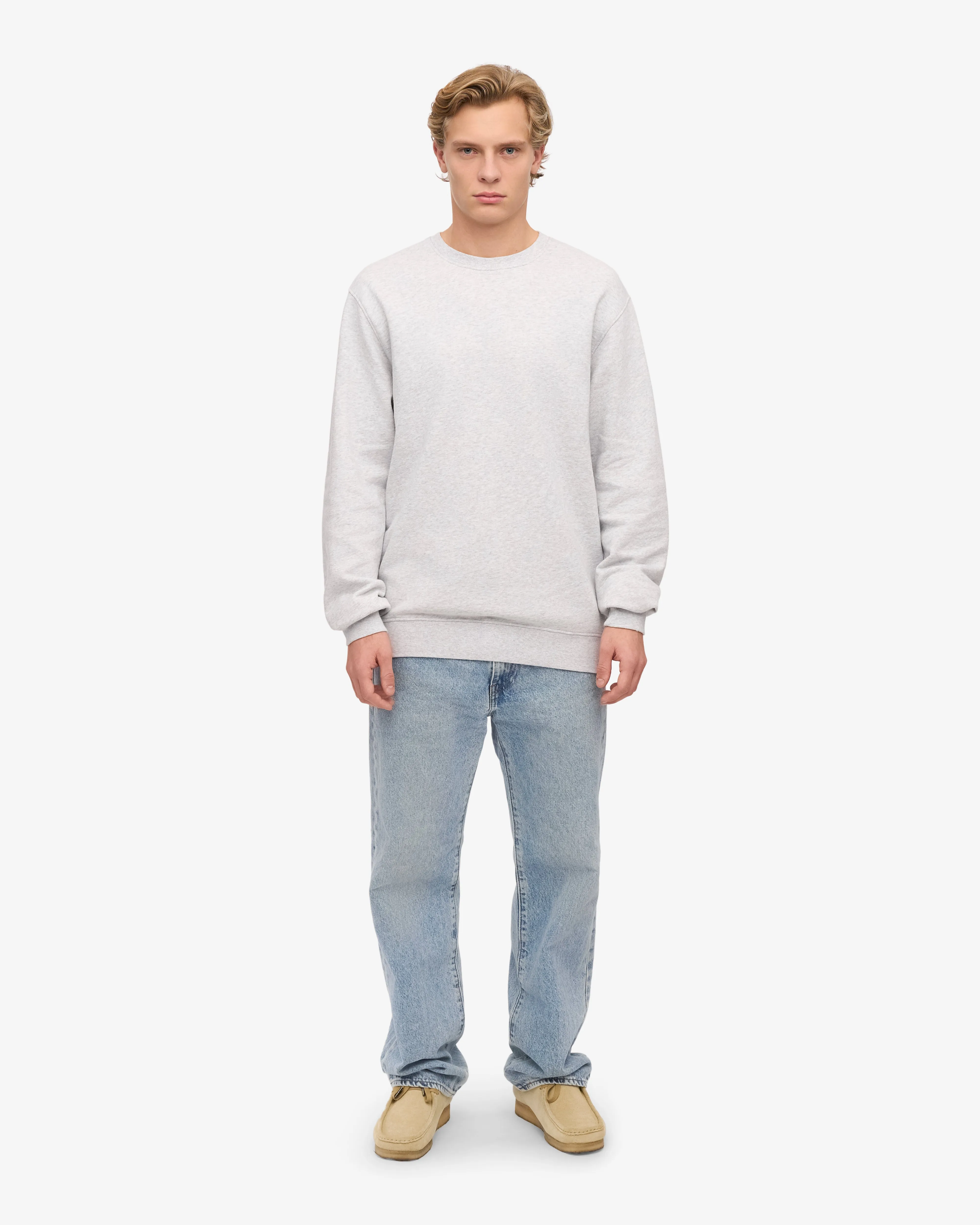 Classic Organic Crew - Snow Melange sold by Colorful Standard product image thumbnail 5