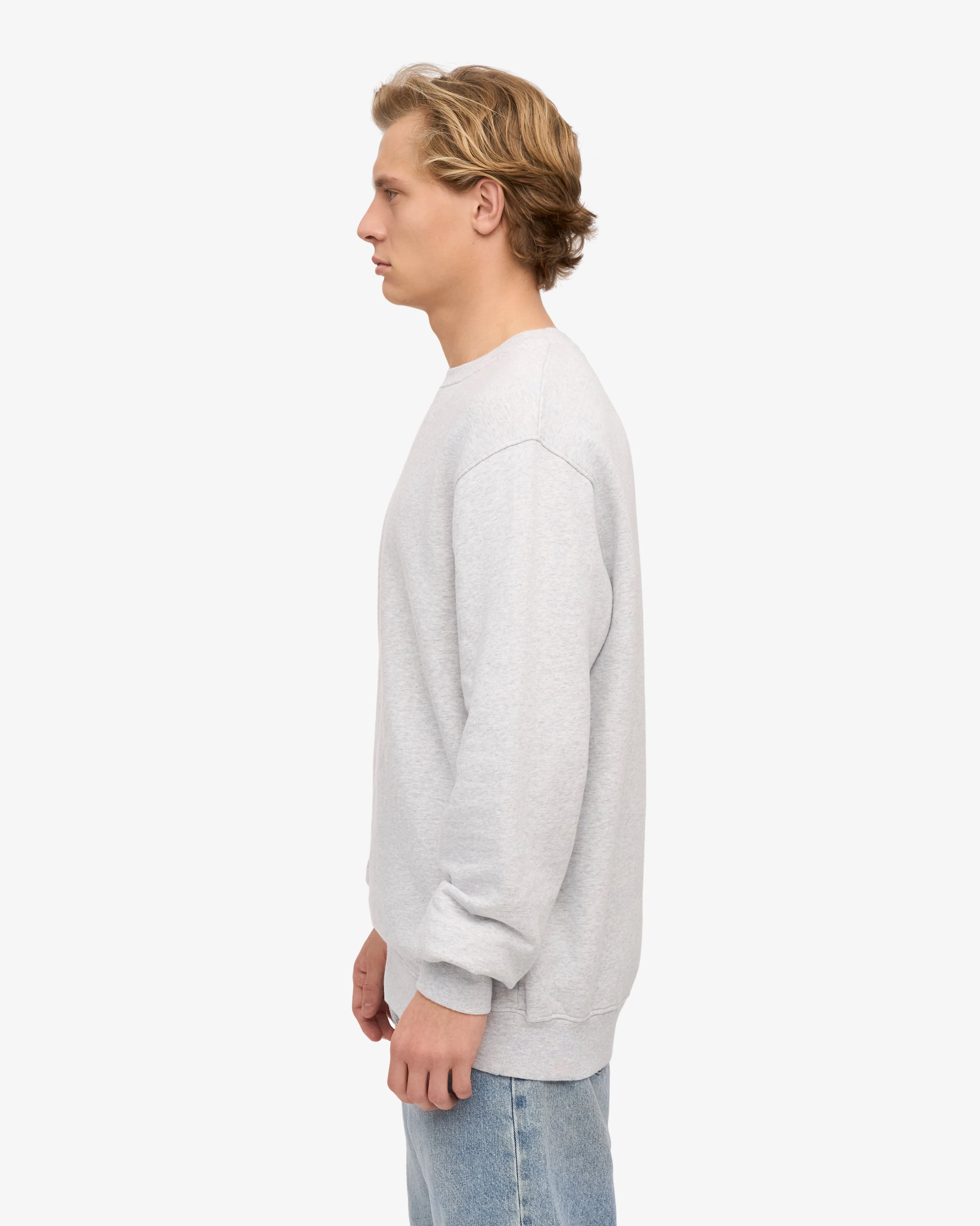 Classic Organic Crew - Snow Melange sold by Colorful Standard product image thumbnail 3