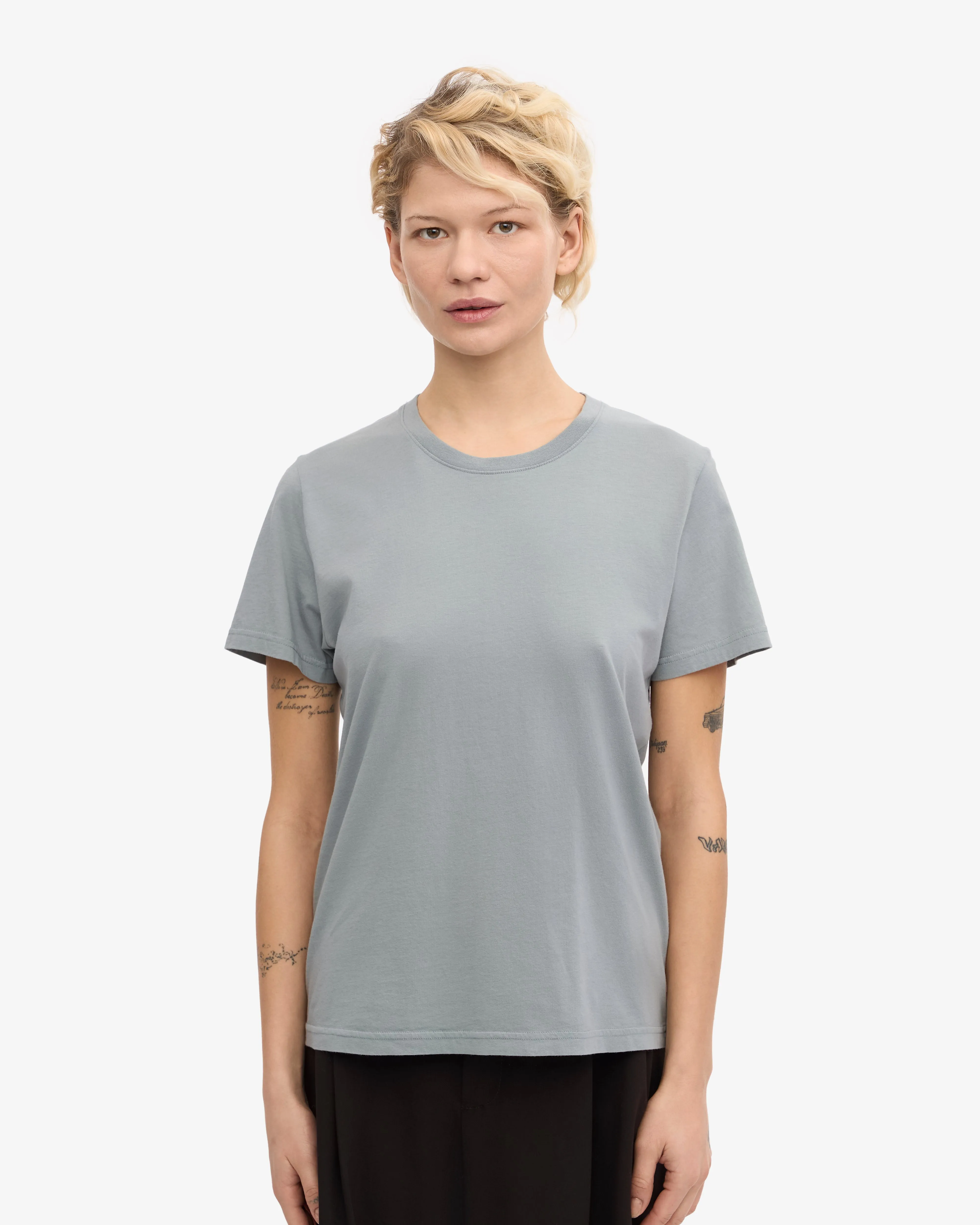Women Light Organic Tee - Steel Blue sold by Colorful Standard product image thumbnail 2