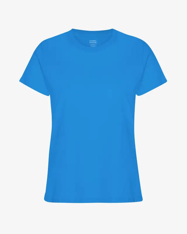 Women Light Organic Tee - Pacific Blue sold by Colorful Standard