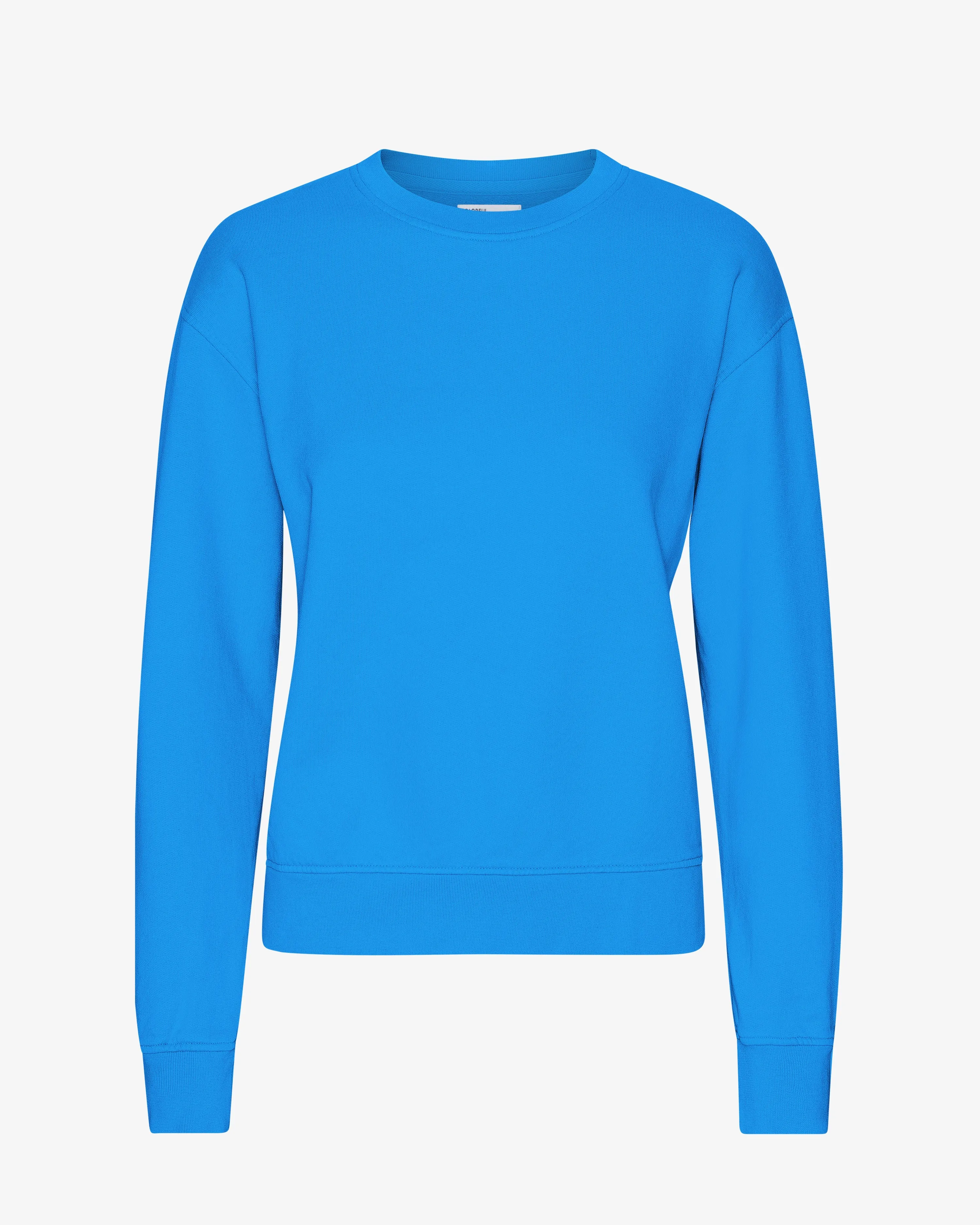 Women Classic Organic Crew - Pacific Blue sold by Colorful Standard