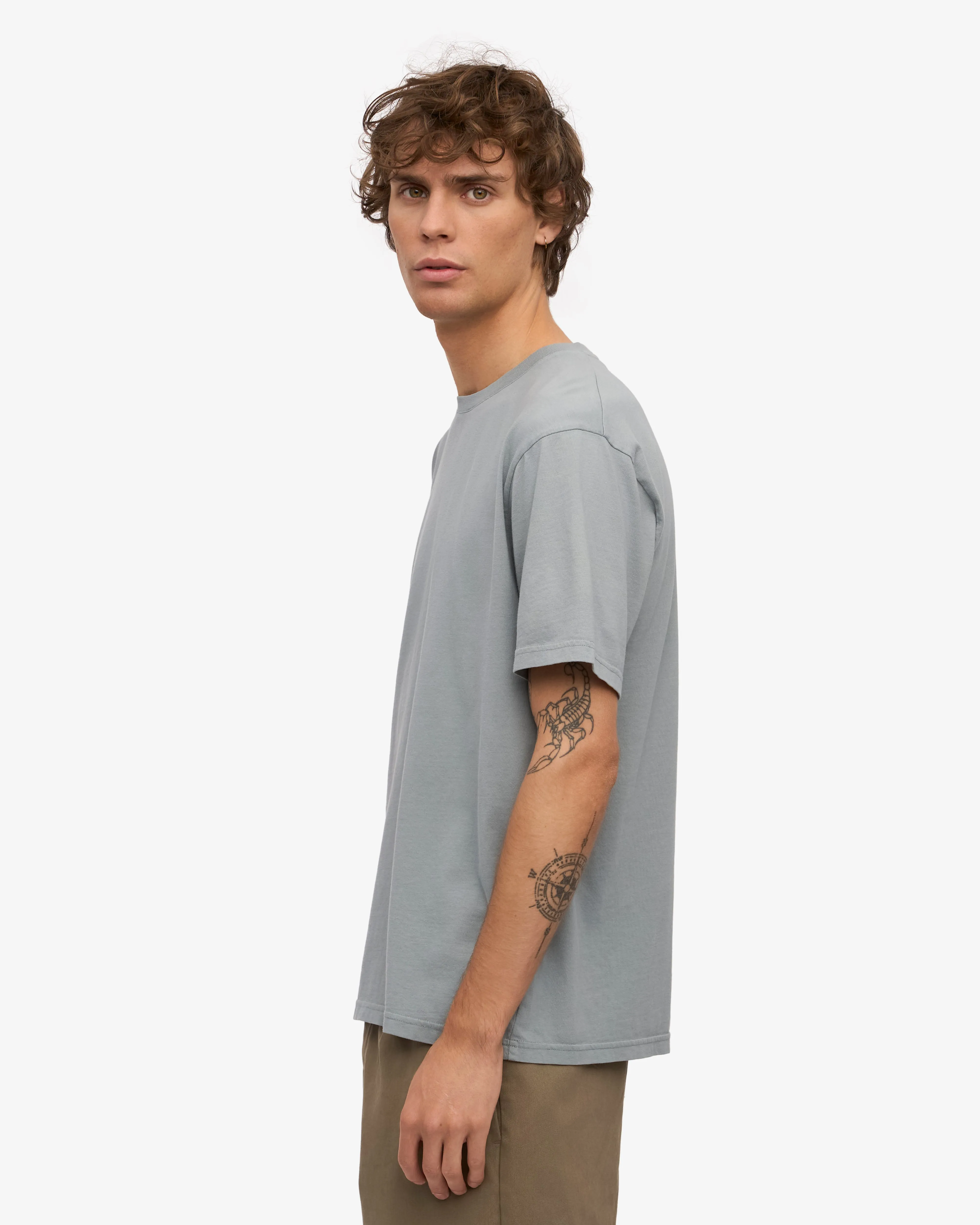 Classic Organic Tee - Steel Blue sold by Colorful Standard product image thumbnail 3