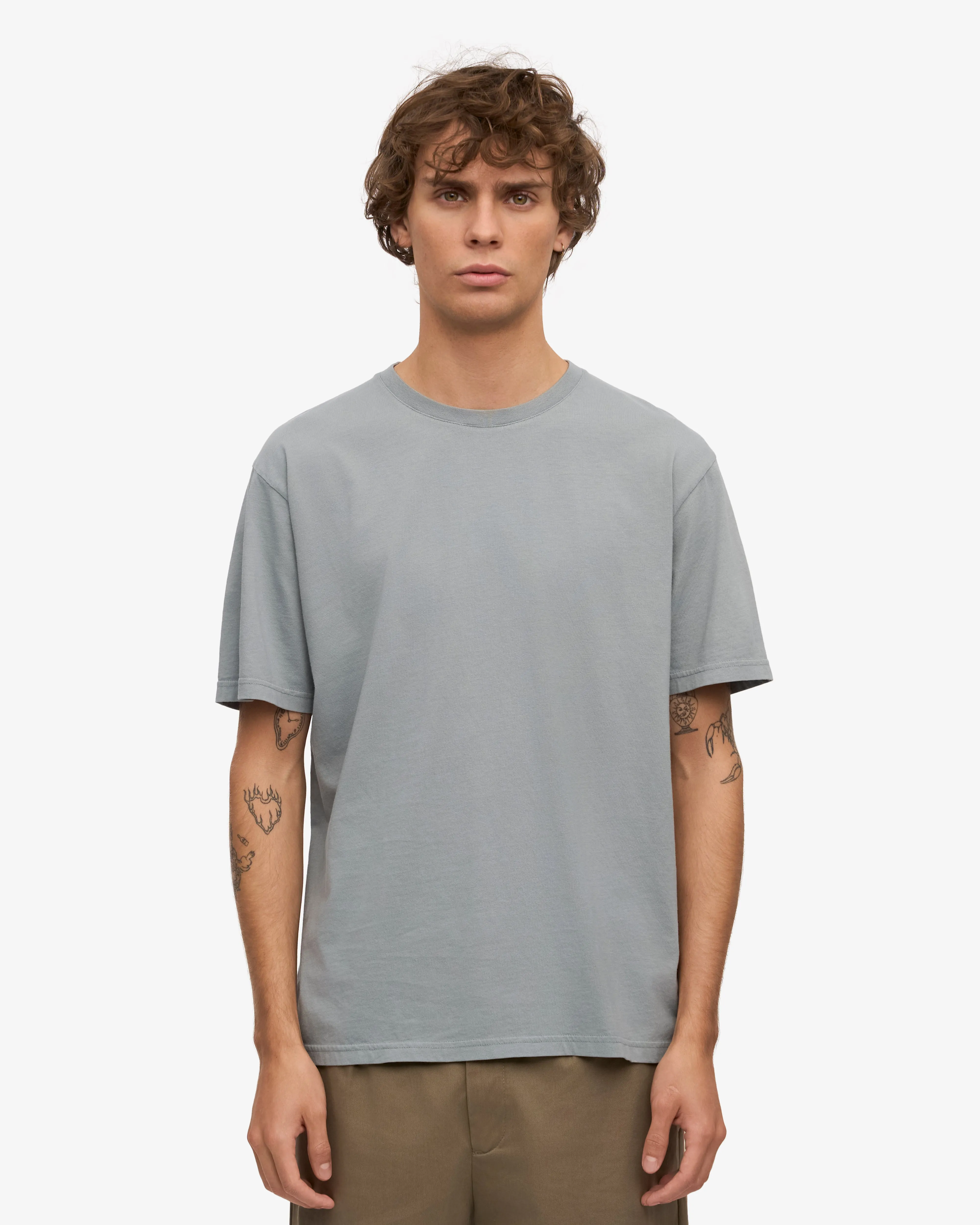 Classic Organic Tee - Steel Blue sold by Colorful Standard product image thumbnail 2