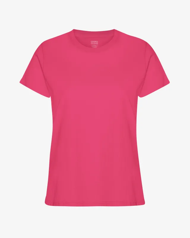 Women Light Organic Tee - Bubblegum Pink sold by Colorful Standard