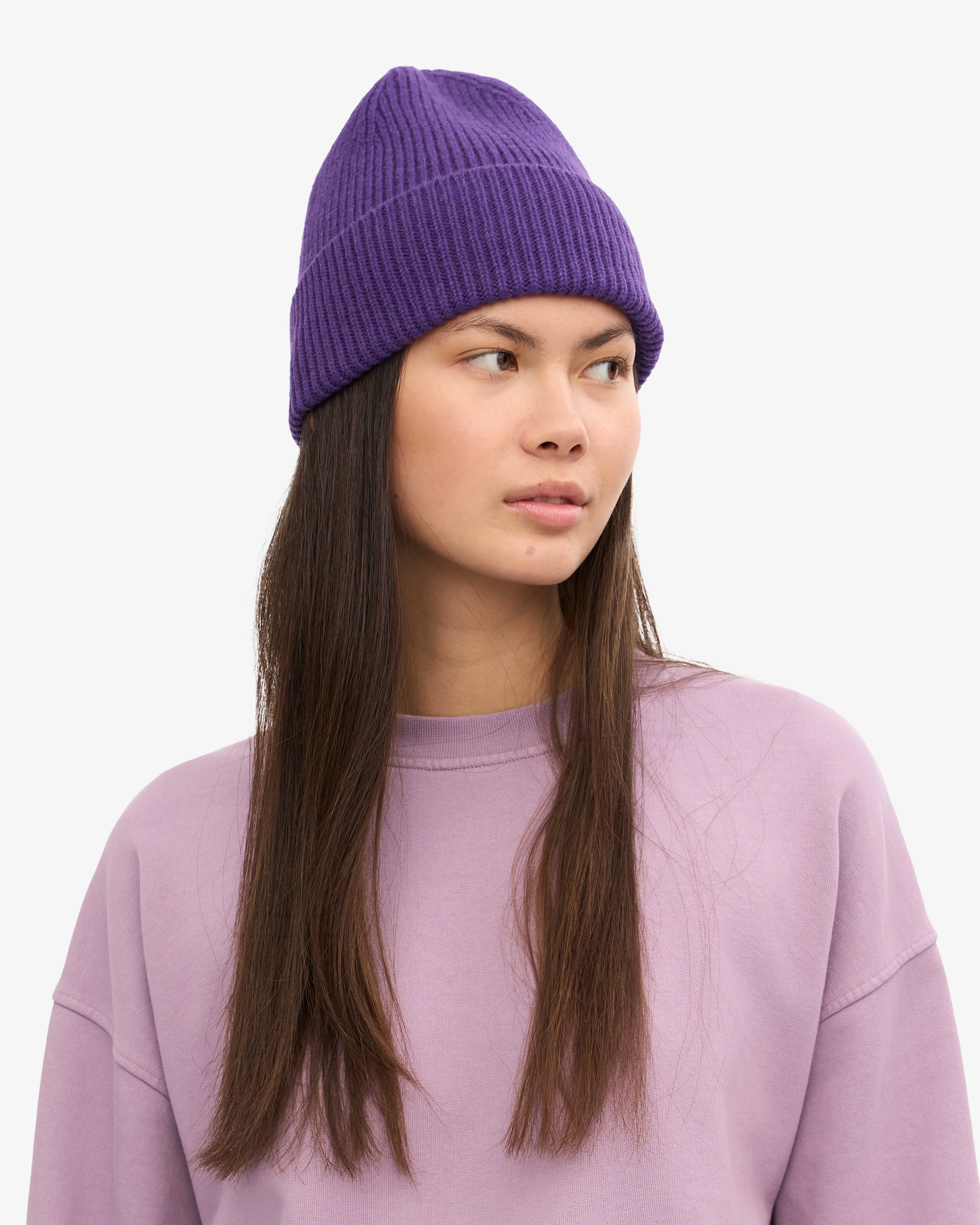 Merino Wool Beanie - Ultra Violet sold by Colorful Standard product image thumbnail 2