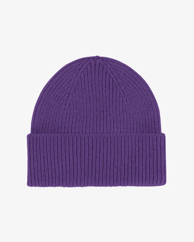 Merino Wool Beanie - Ultra Violet sold by Colorful Standard