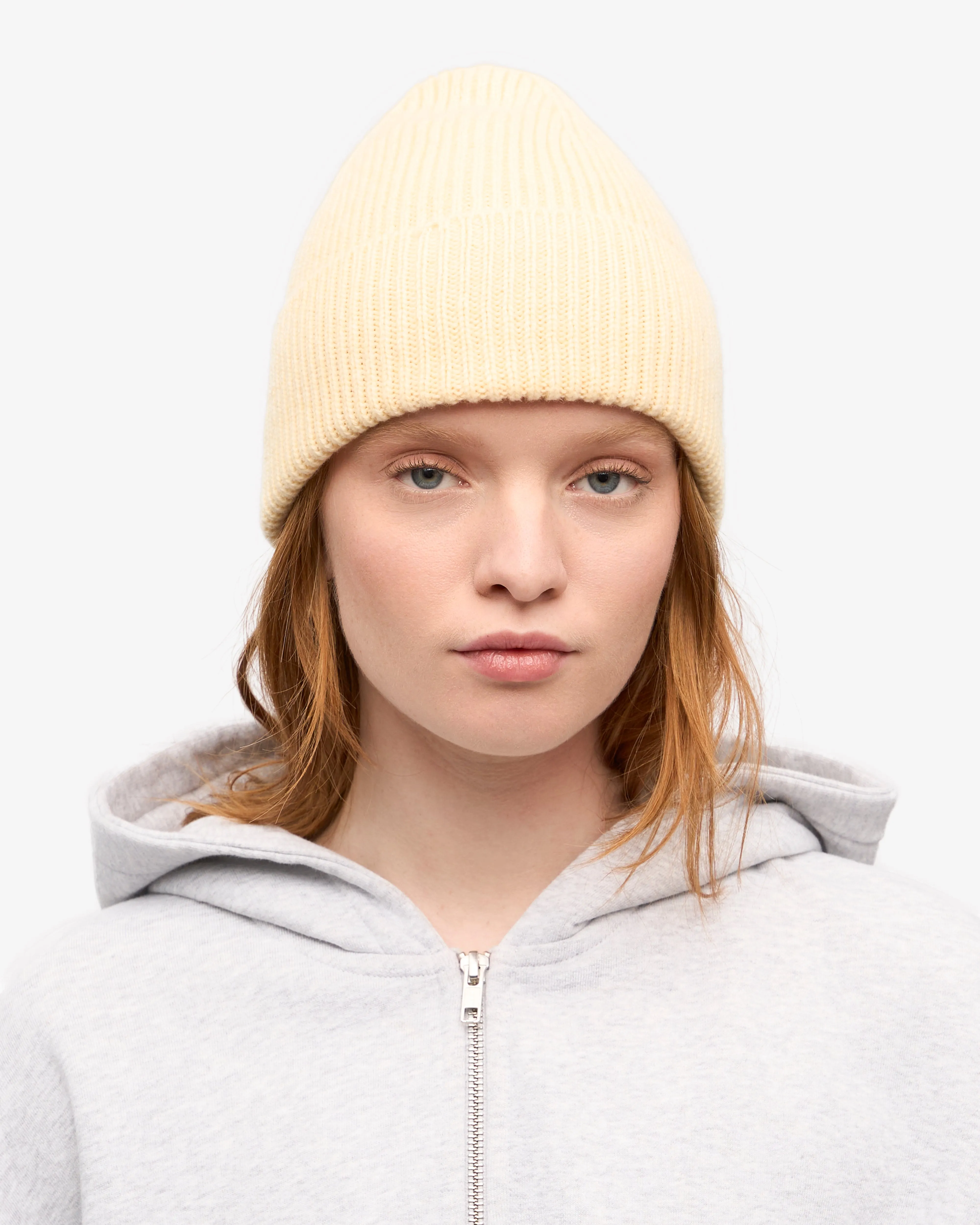 Merino Wool Beanie - Soft Yellow sold by Colorful Standard product image thumbnail 2