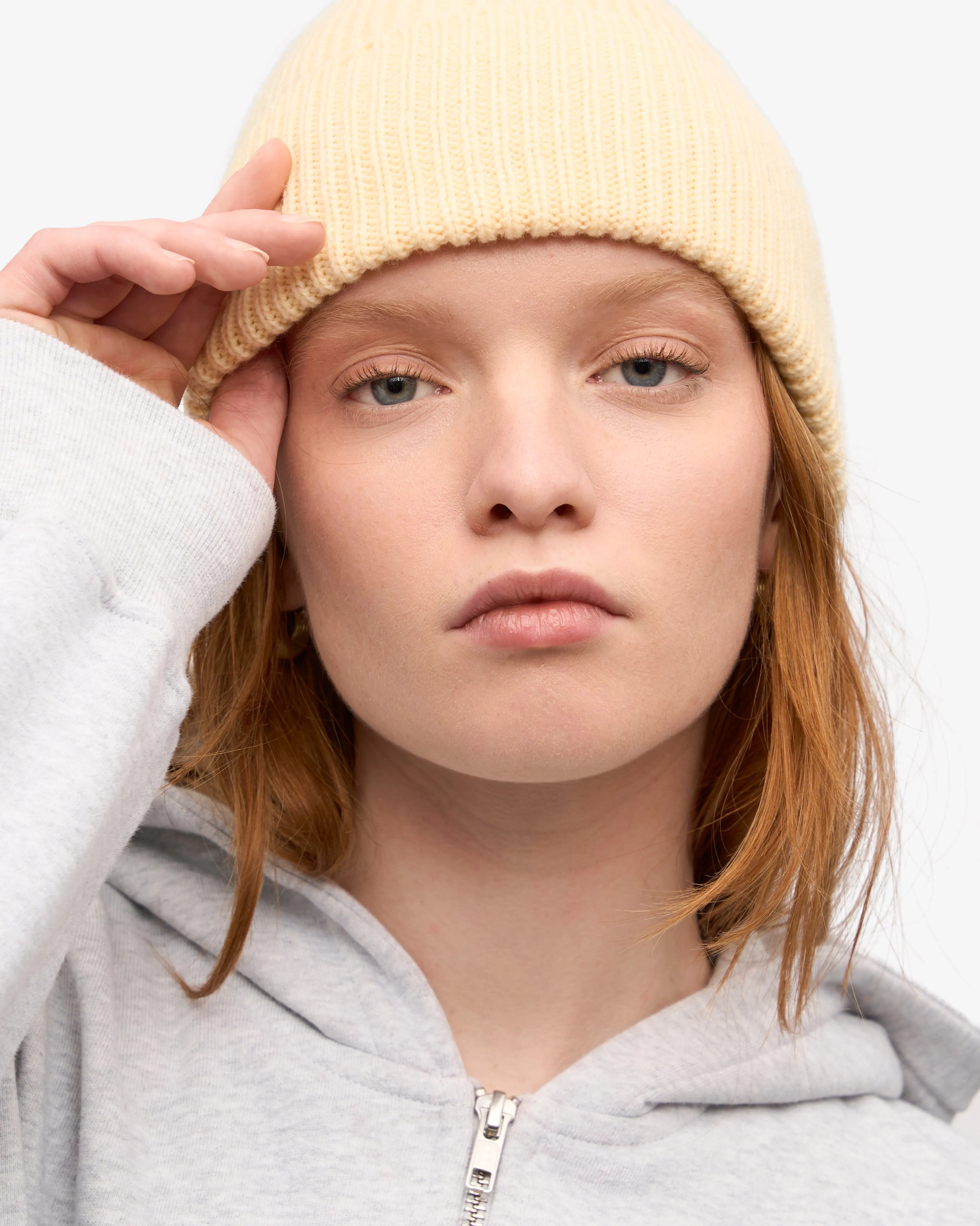 Merino Wool Beanie - Soft Yellow sold by Colorful Standard product image thumbnail 5