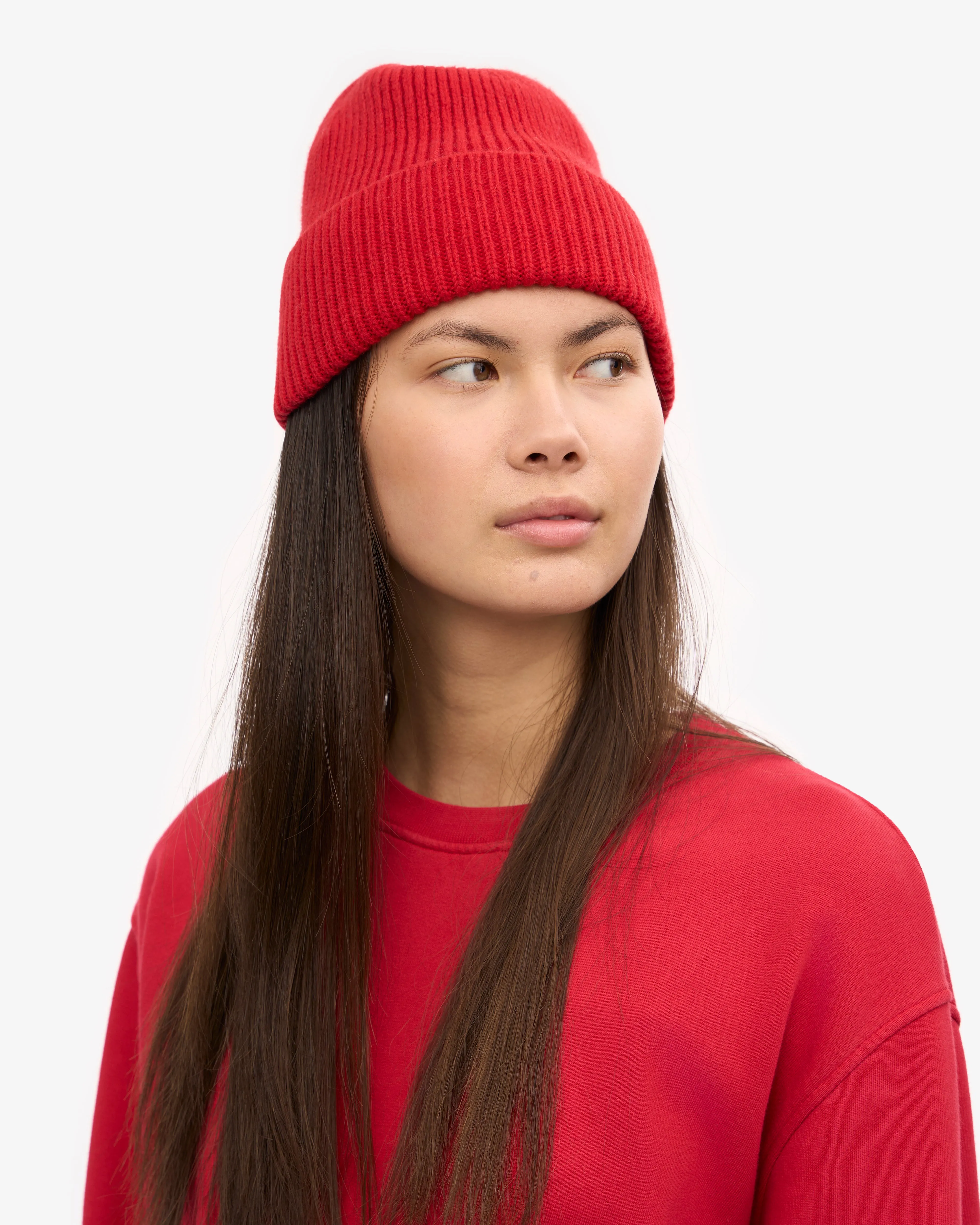 Merino Wool Beanie - Scarlet Red sold by Colorful Standard product image thumbnail 5