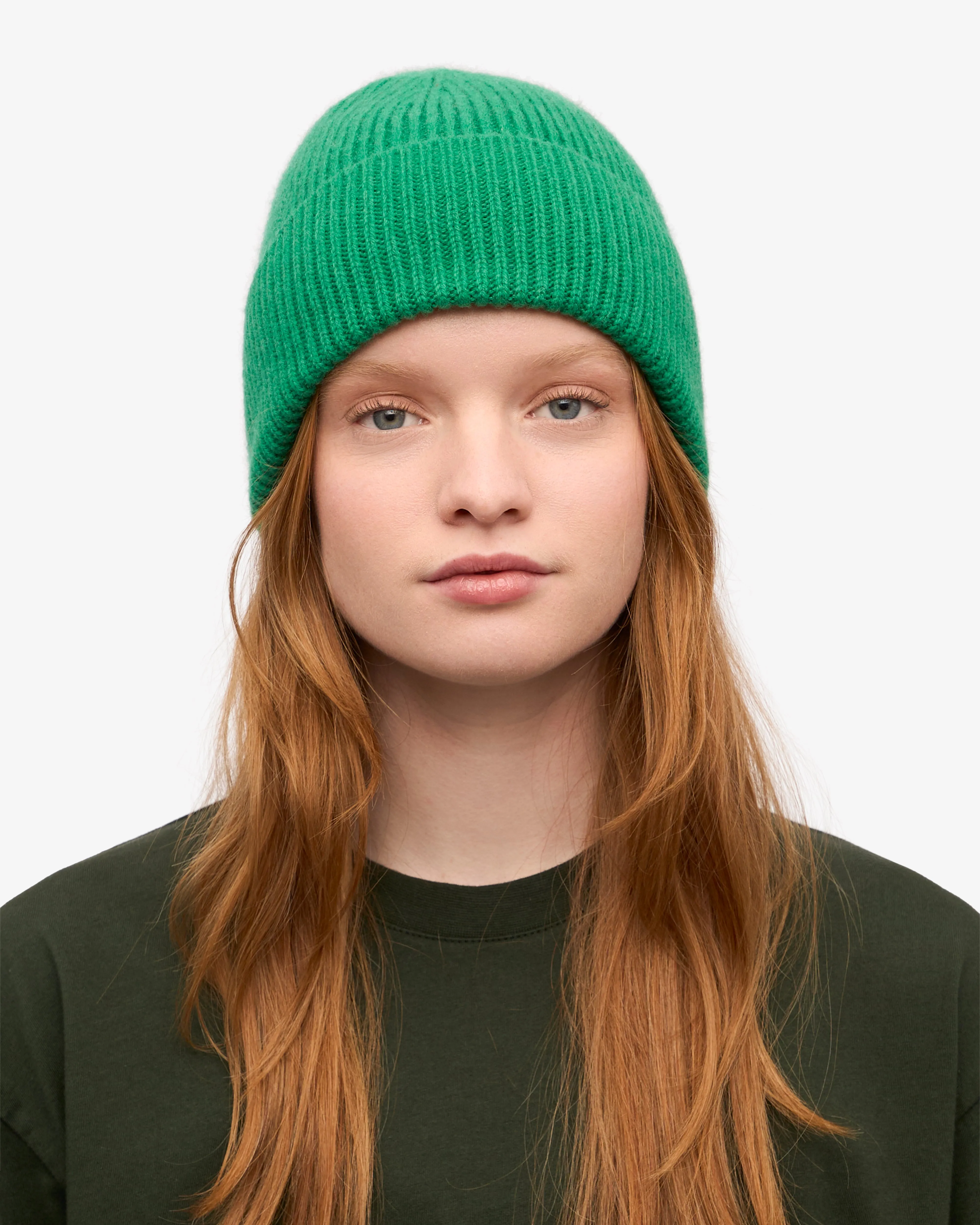 Merino Wool Beanie - Kelly Green sold by Colorful Standard product image thumbnail 2