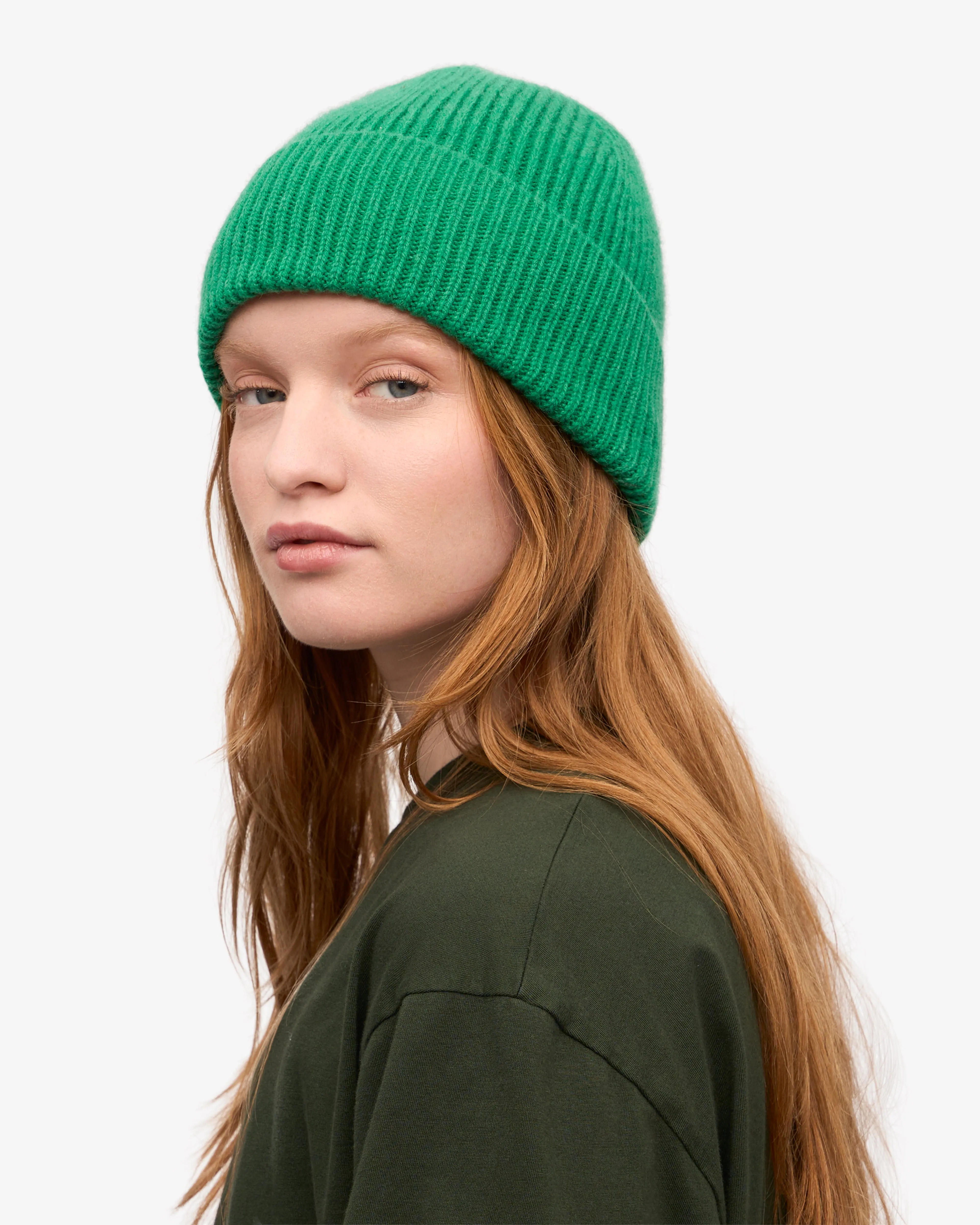 Merino Wool Beanie - Kelly Green sold by Colorful Standard product image thumbnail 5