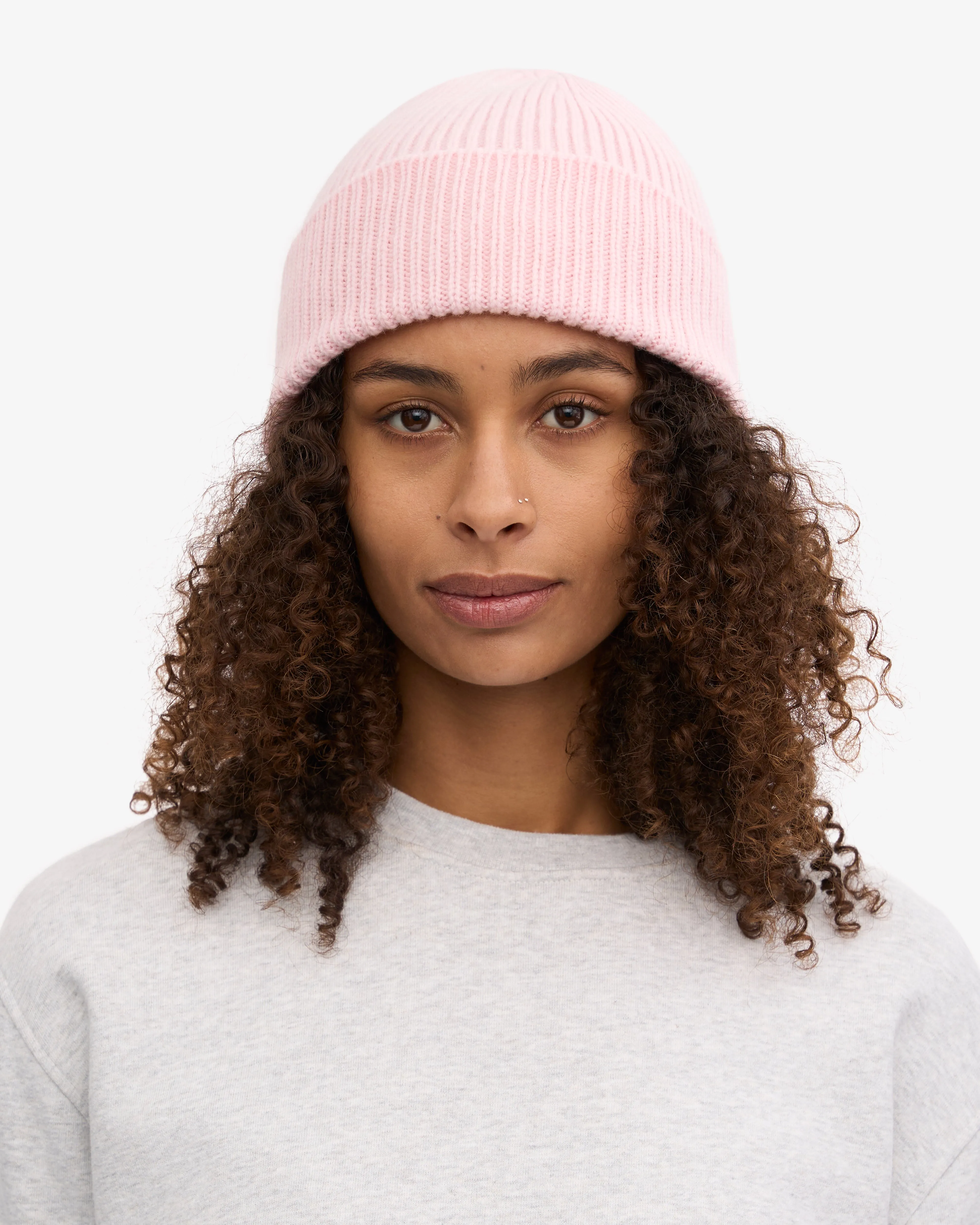 Merino Wool Beanie - Faded Pink sold by Colorful Standard product image thumbnail 2
