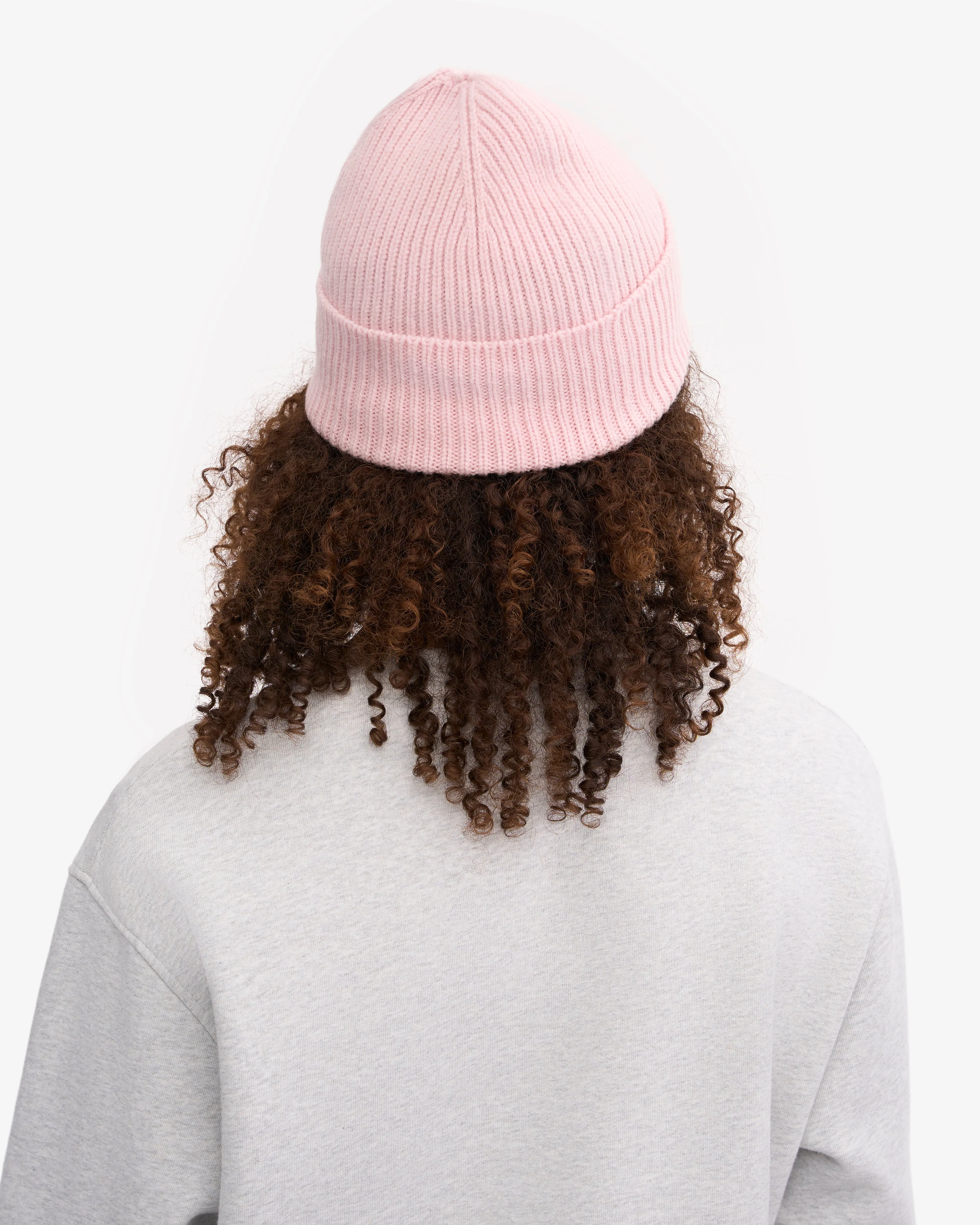 Merino Wool Beanie - Faded Pink sold by Colorful Standard product image thumbnail 4