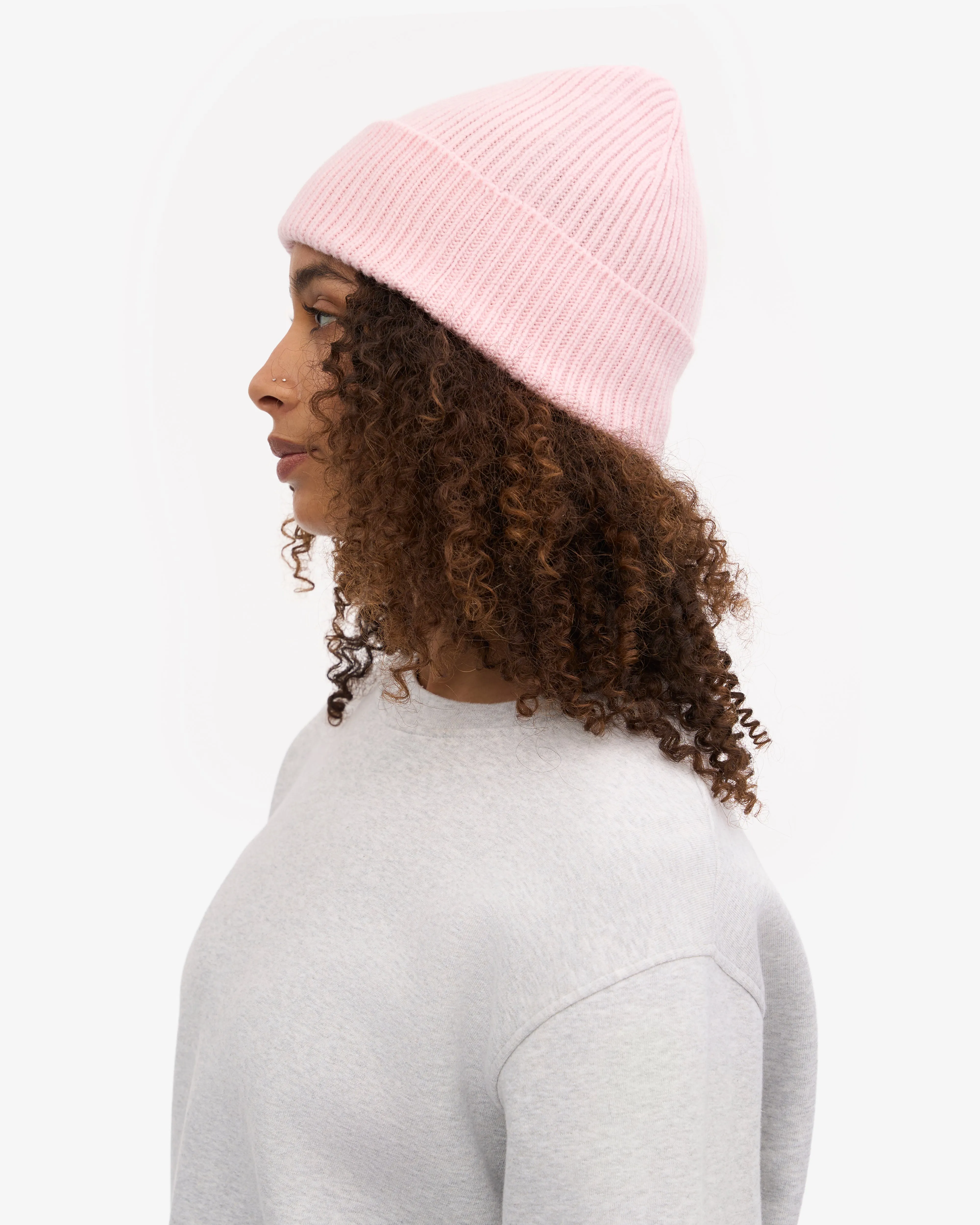 Merino Wool Beanie - Faded Pink sold by Colorful Standard product image thumbnail 3