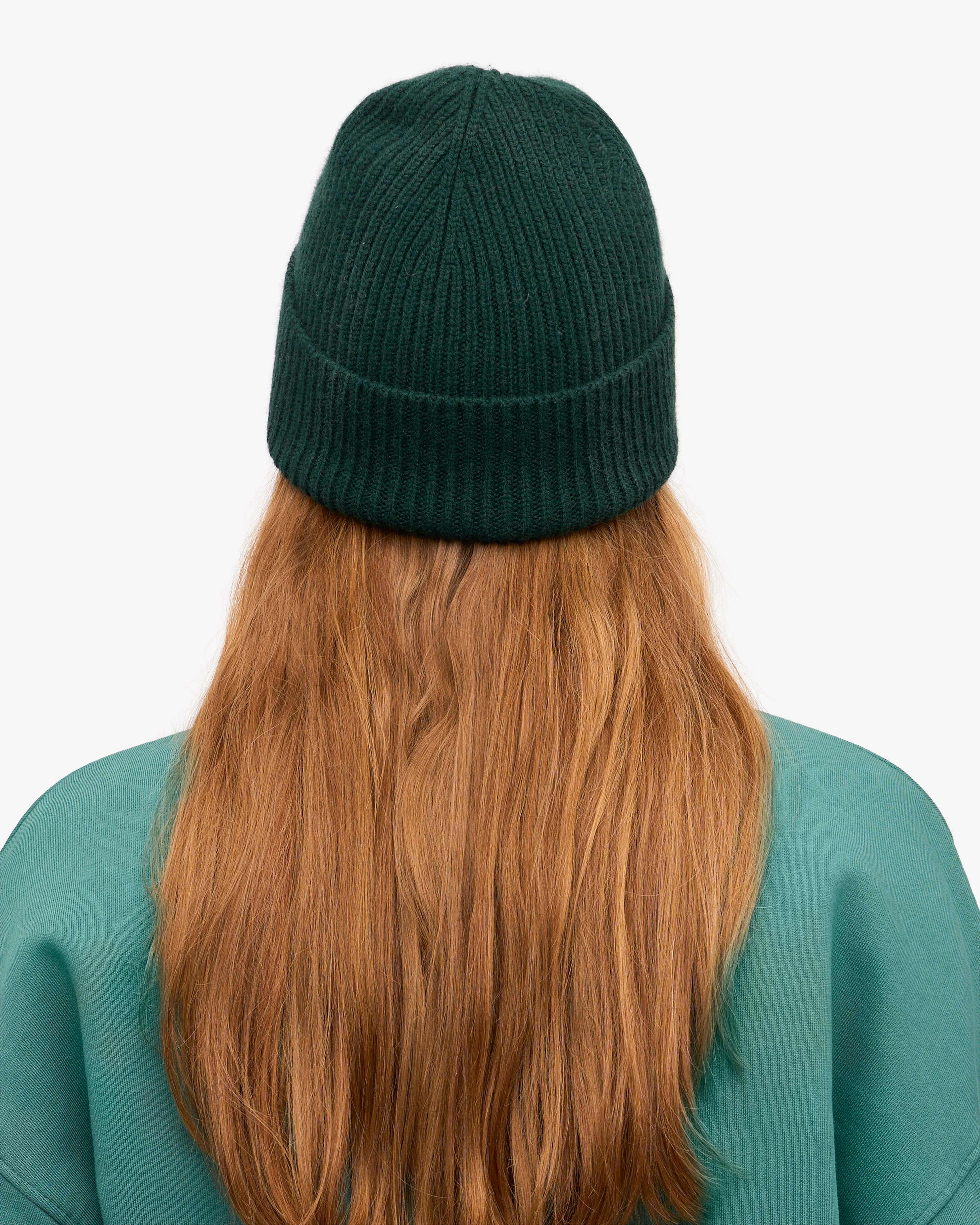 Merino Wool Beanie - Emerald Green sold by Colorful Standard product image thumbnail 4