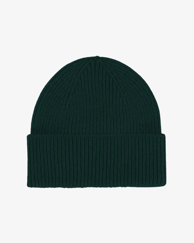 Merino Wool Beanie - Emerald Green sold by Colorful Standard