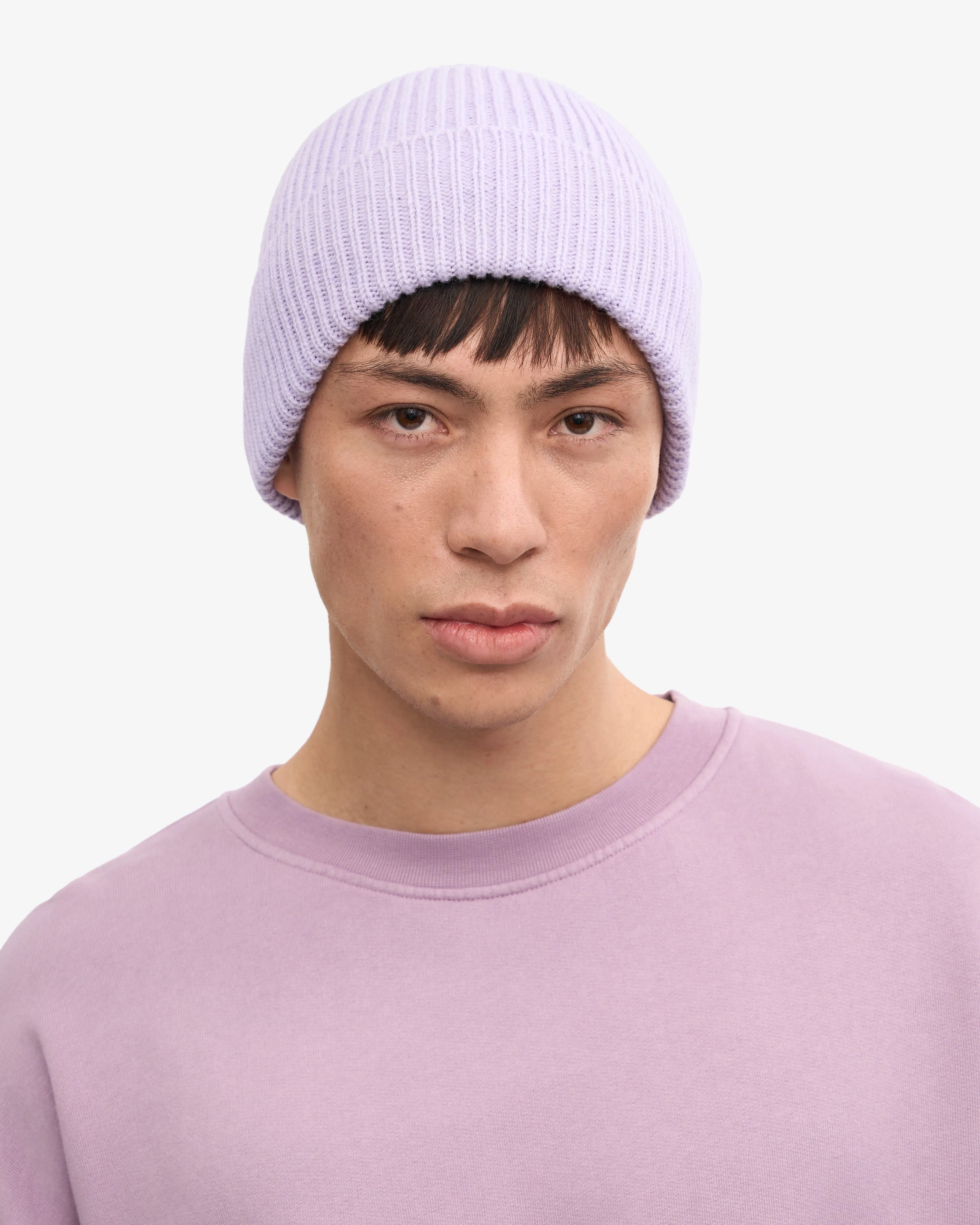 Merino Wool Beanie - Soft Lavender sold by Colorful Standard product image thumbnail 5