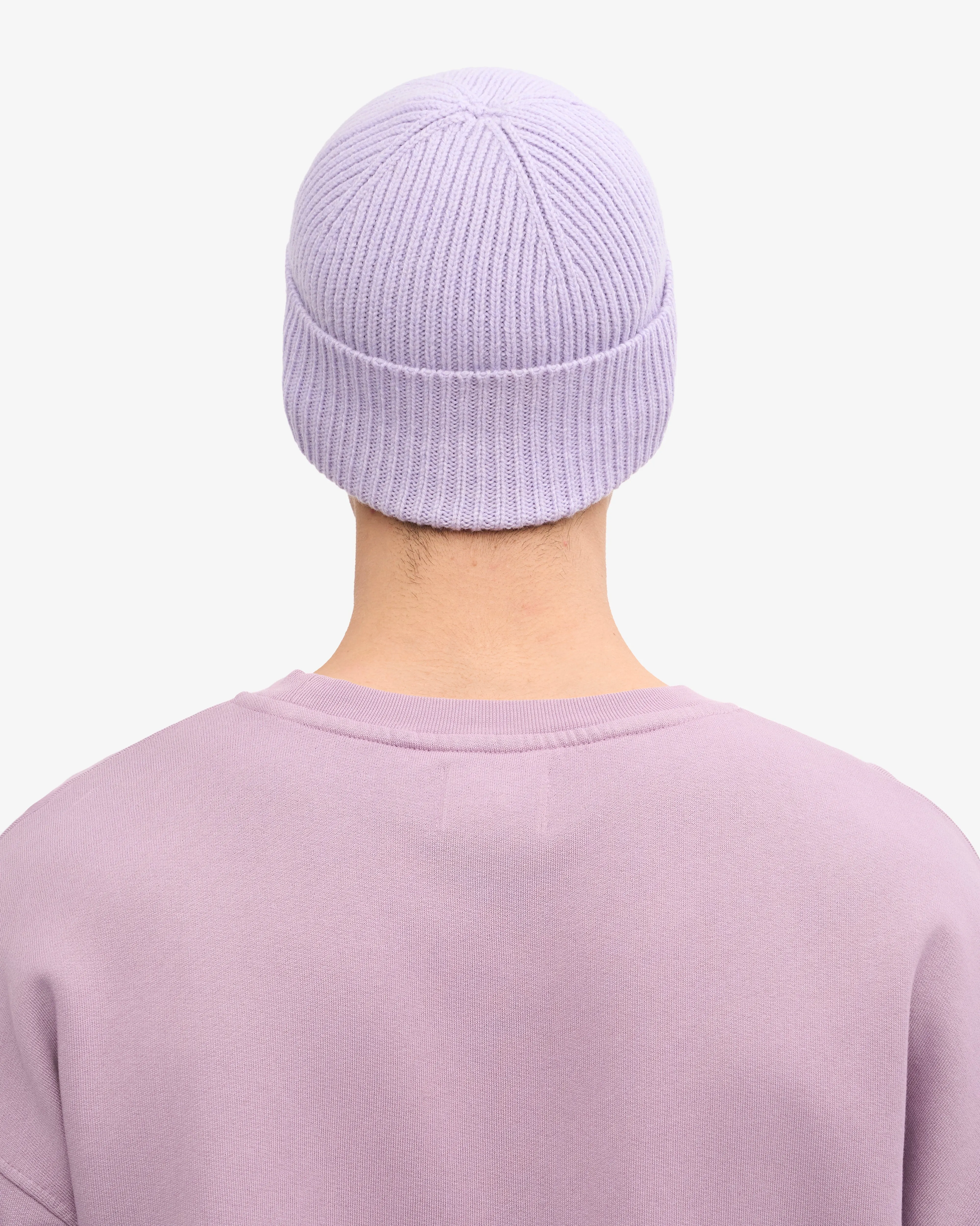 Merino Wool Beanie - Soft Lavender sold by Colorful Standard product image thumbnail 4