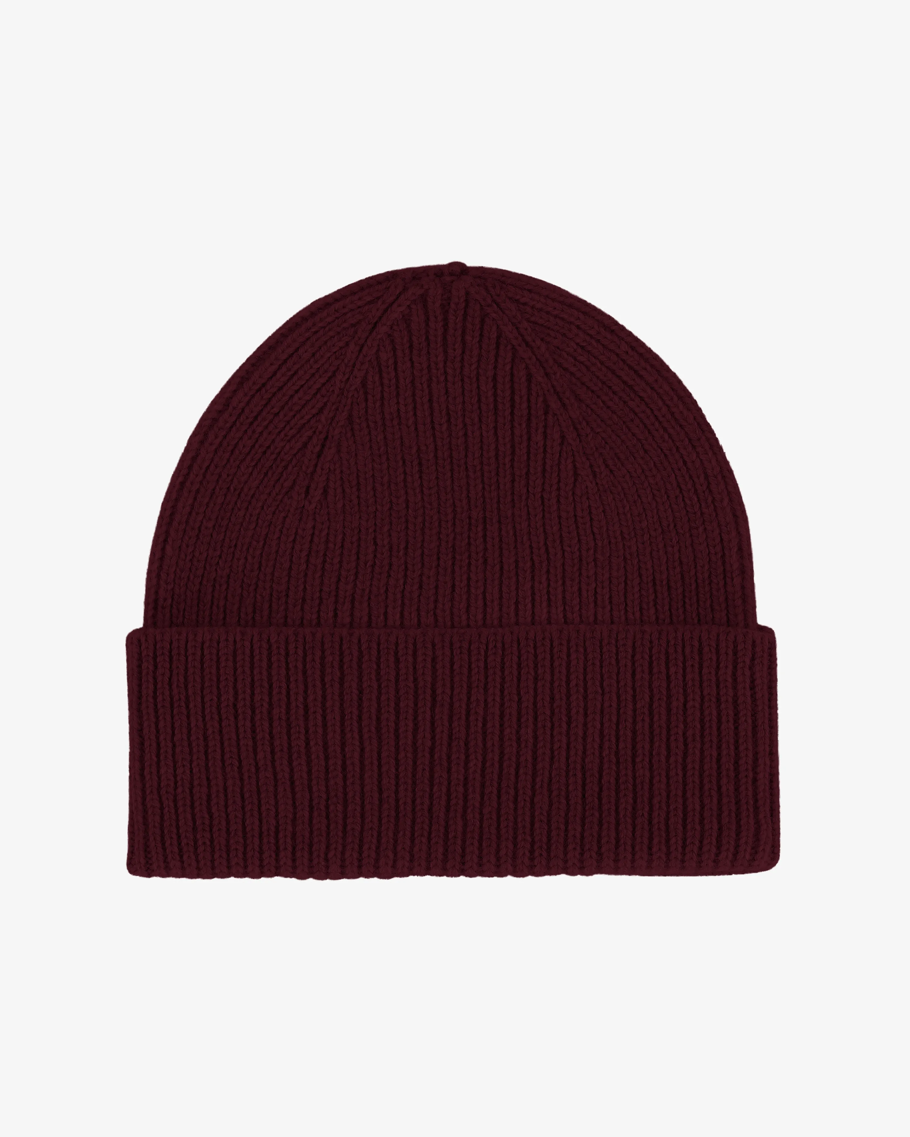 Merino Wool Beanie - Oxblood Red sold by Colorful Standard
