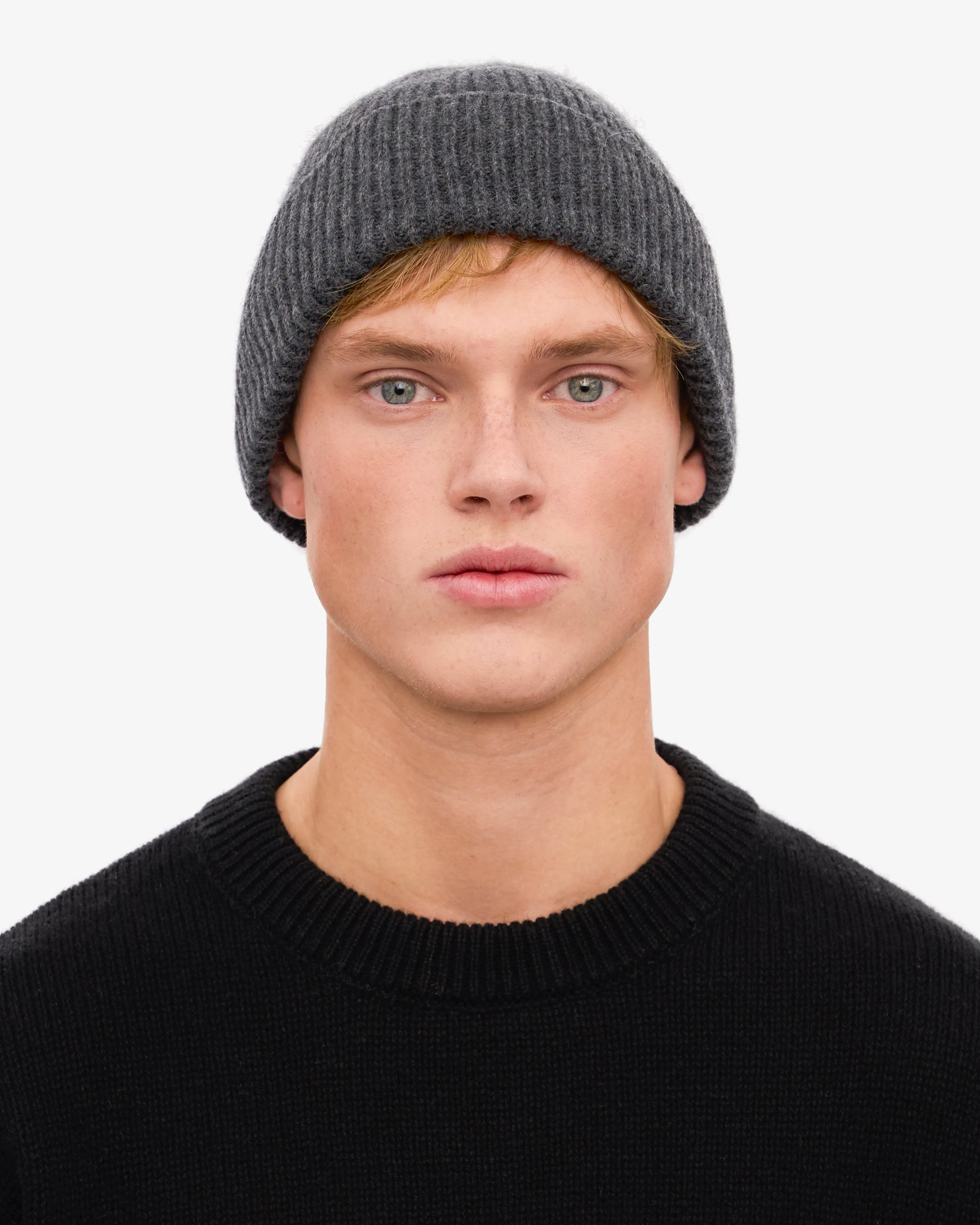Merino Wool Beanie - Lava Grey sold by Colorful Standard product image thumbnail 2