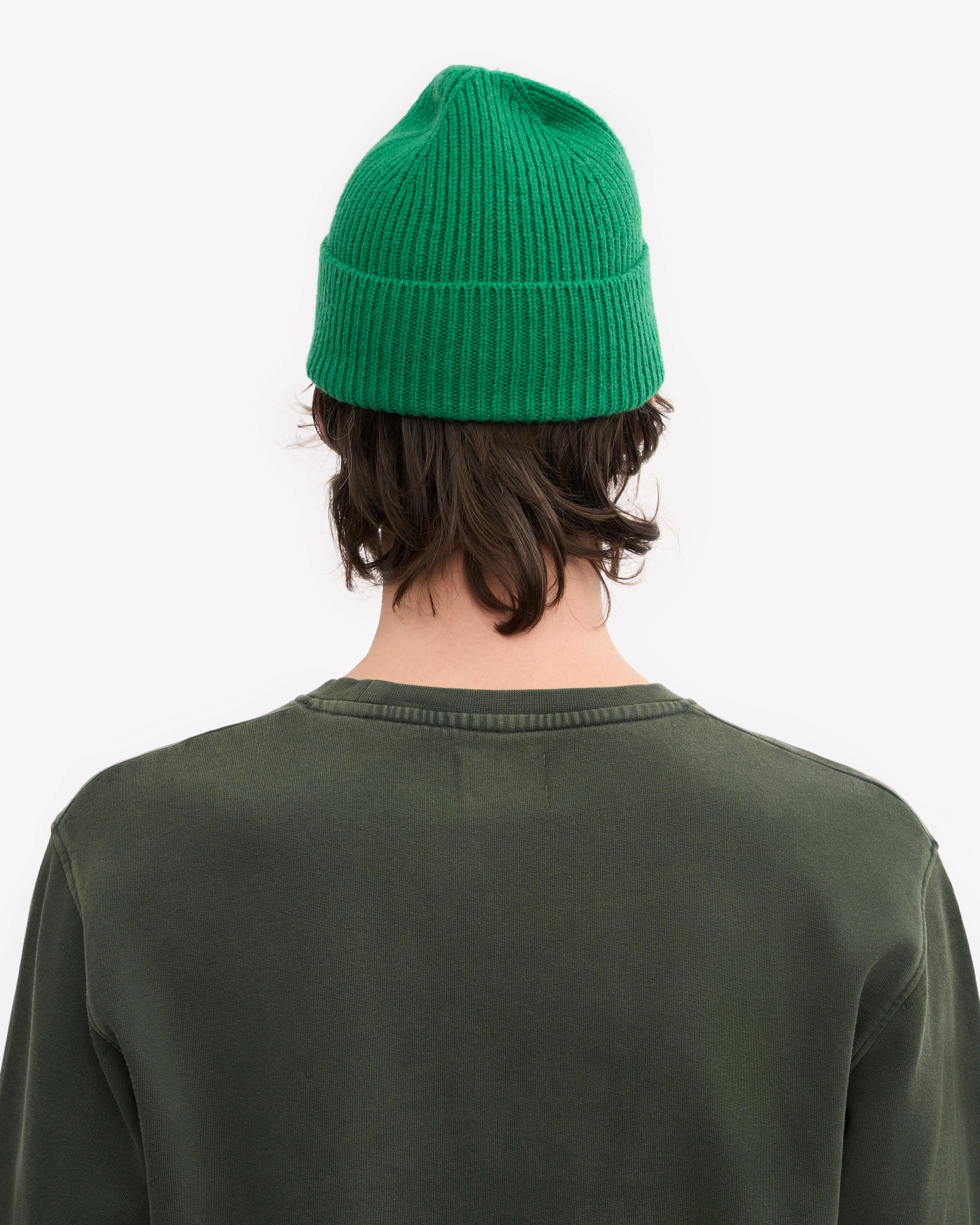 Merino Wool Beanie - Kelly Green sold by Colorful Standard product image thumbnail 4