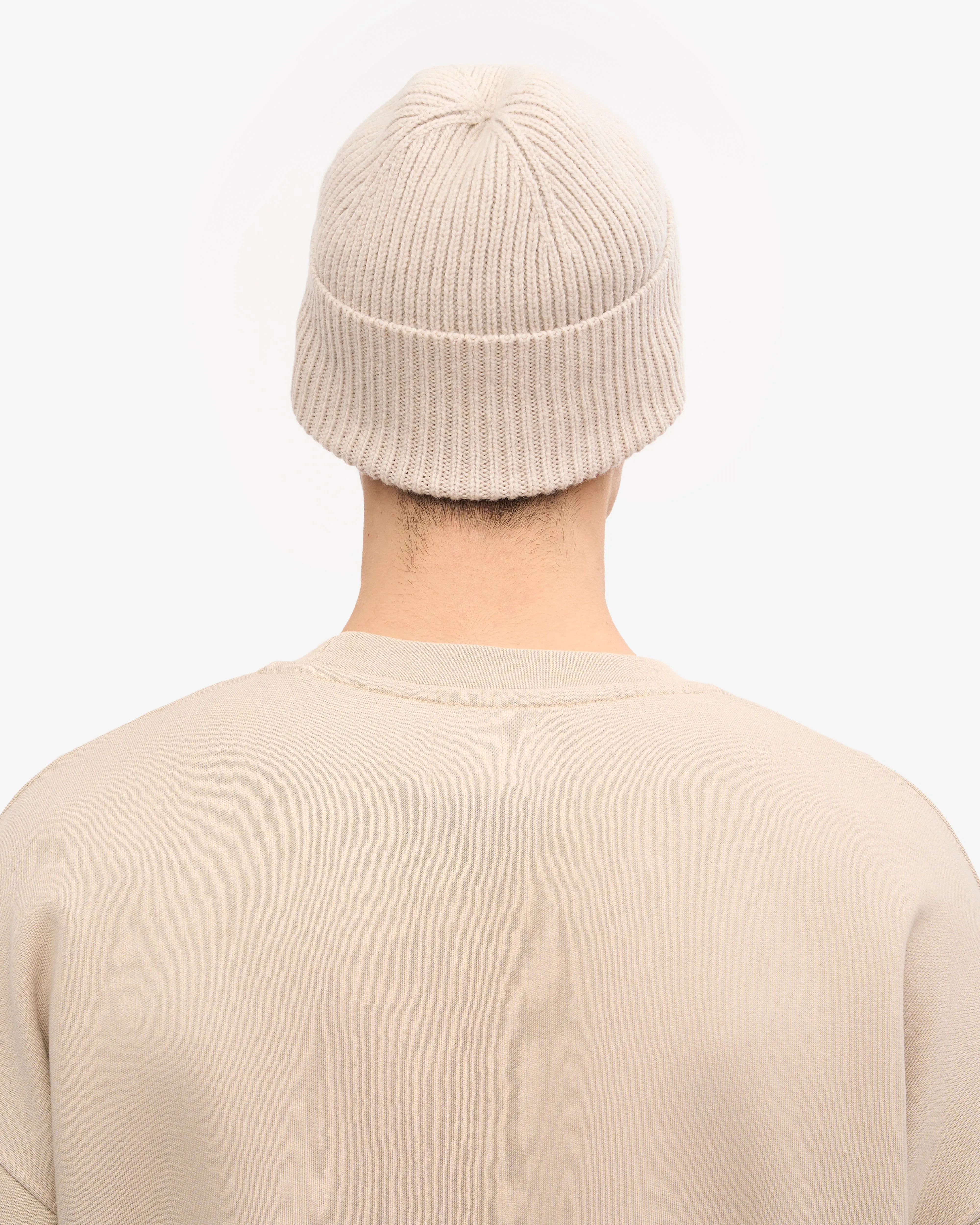 Merino Wool Beanie - Ivory White sold by Colorful Standard product image thumbnail 4