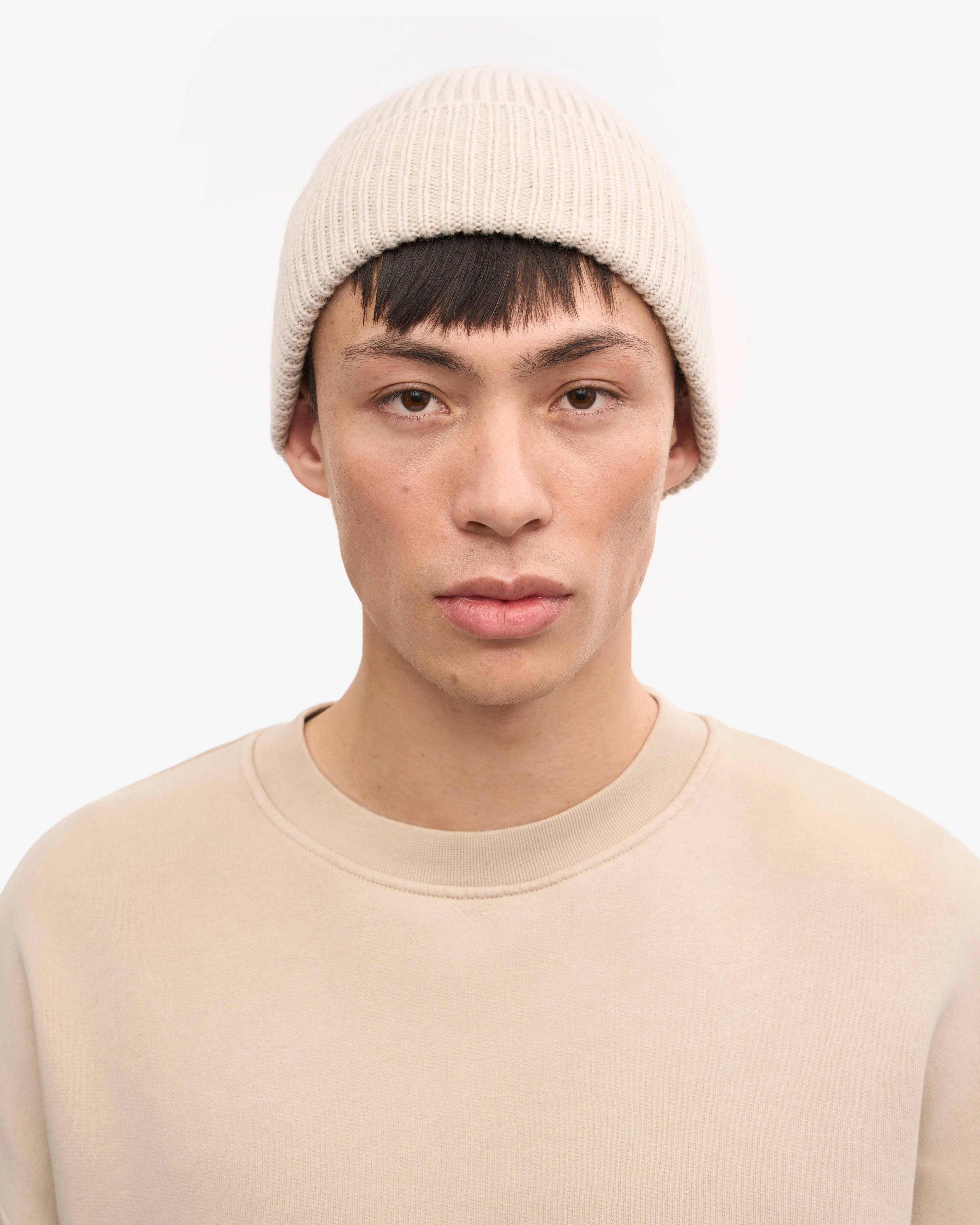 Merino Wool Beanie - Ivory White sold by Colorful Standard product image thumbnail 5