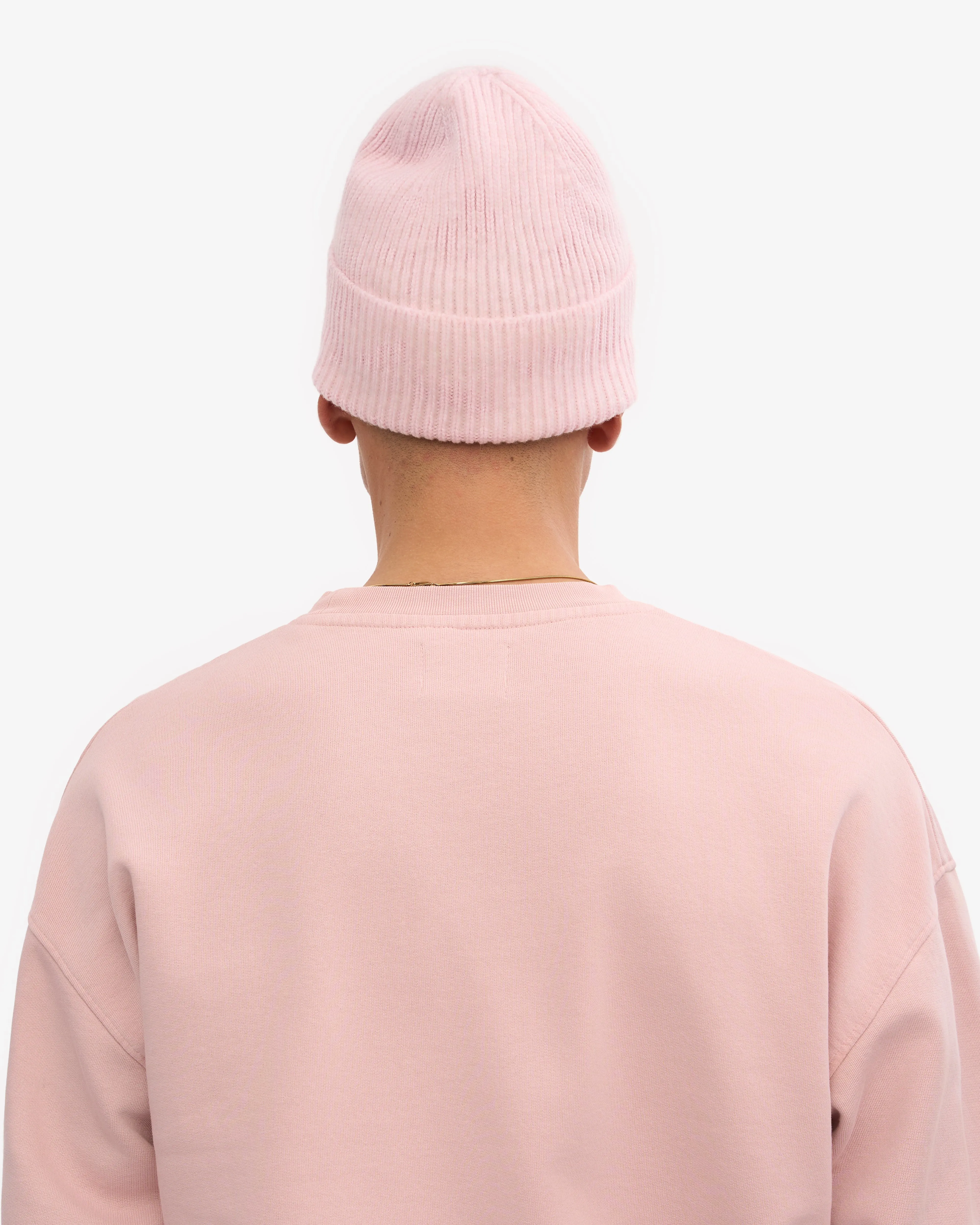 Merino Wool Beanie - Faded Pink sold by Colorful Standard product image thumbnail 4