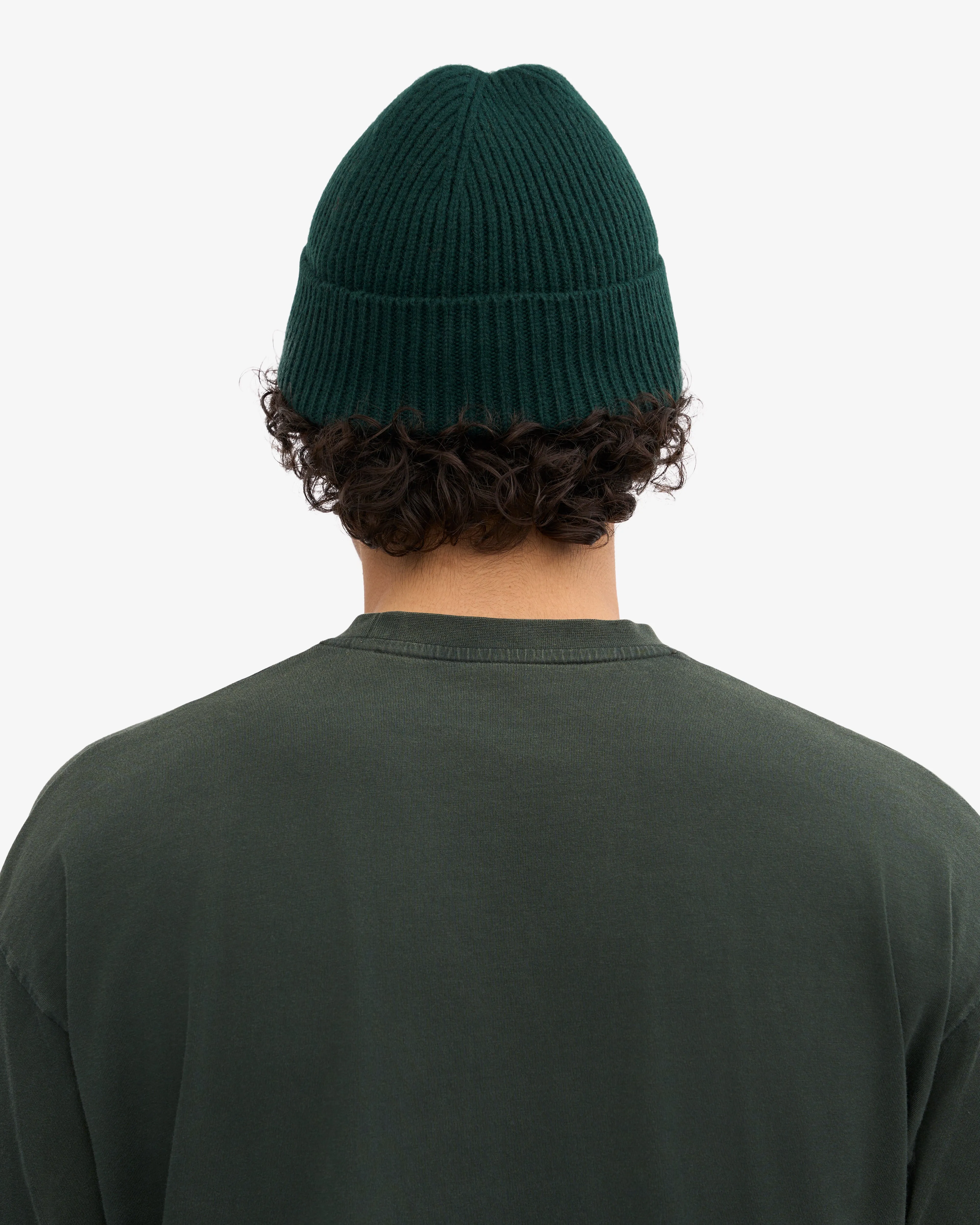 Merino Wool Beanie - Emerald Green sold by Colorful Standard product image thumbnail 4
