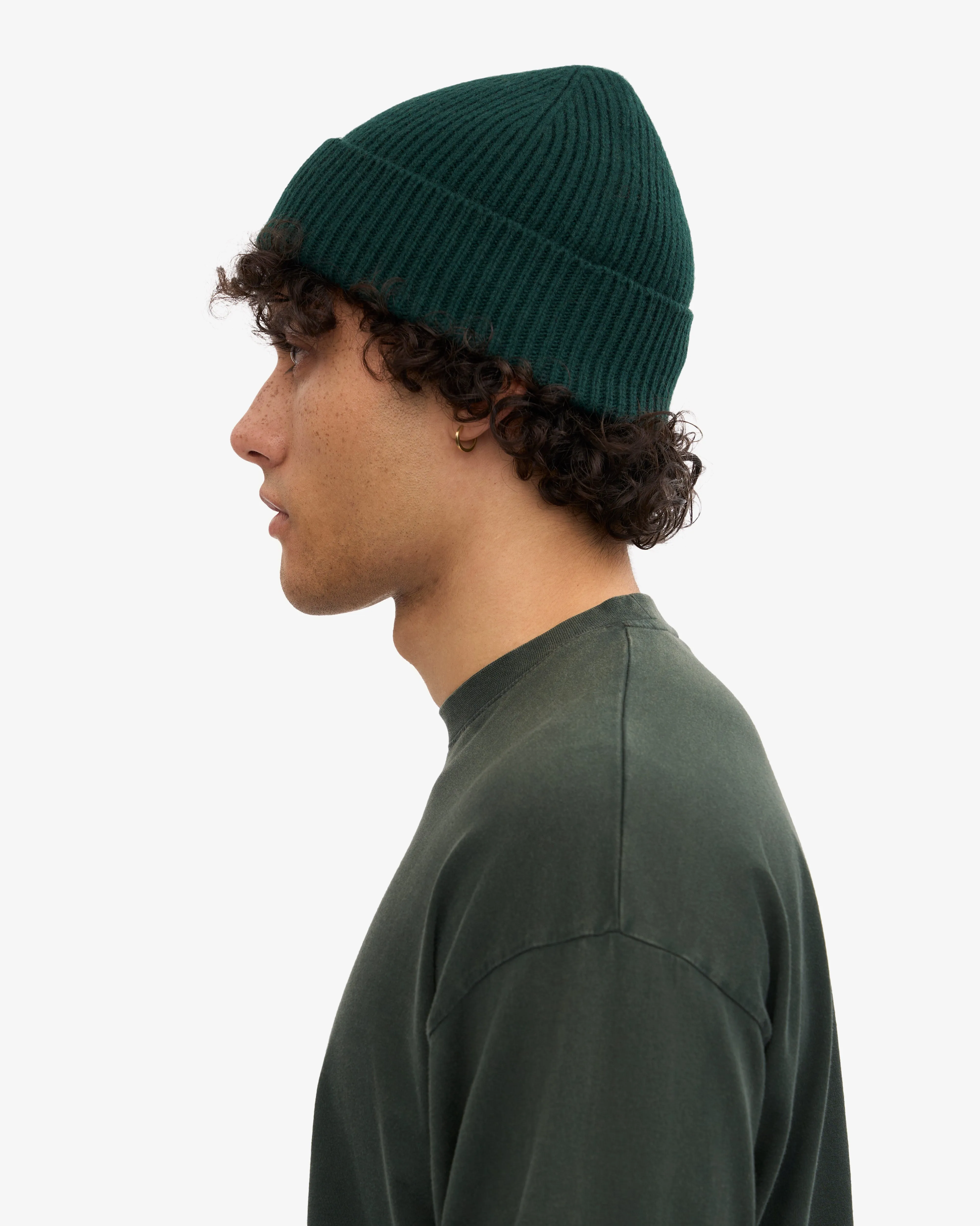 Merino Wool Beanie - Emerald Green sold by Colorful Standard product image thumbnail 3