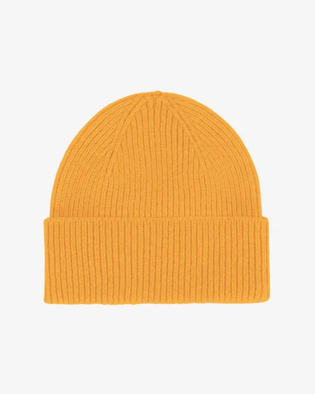 Merino Wool Beanie - Burned Yellow sold by Colorful Standard
