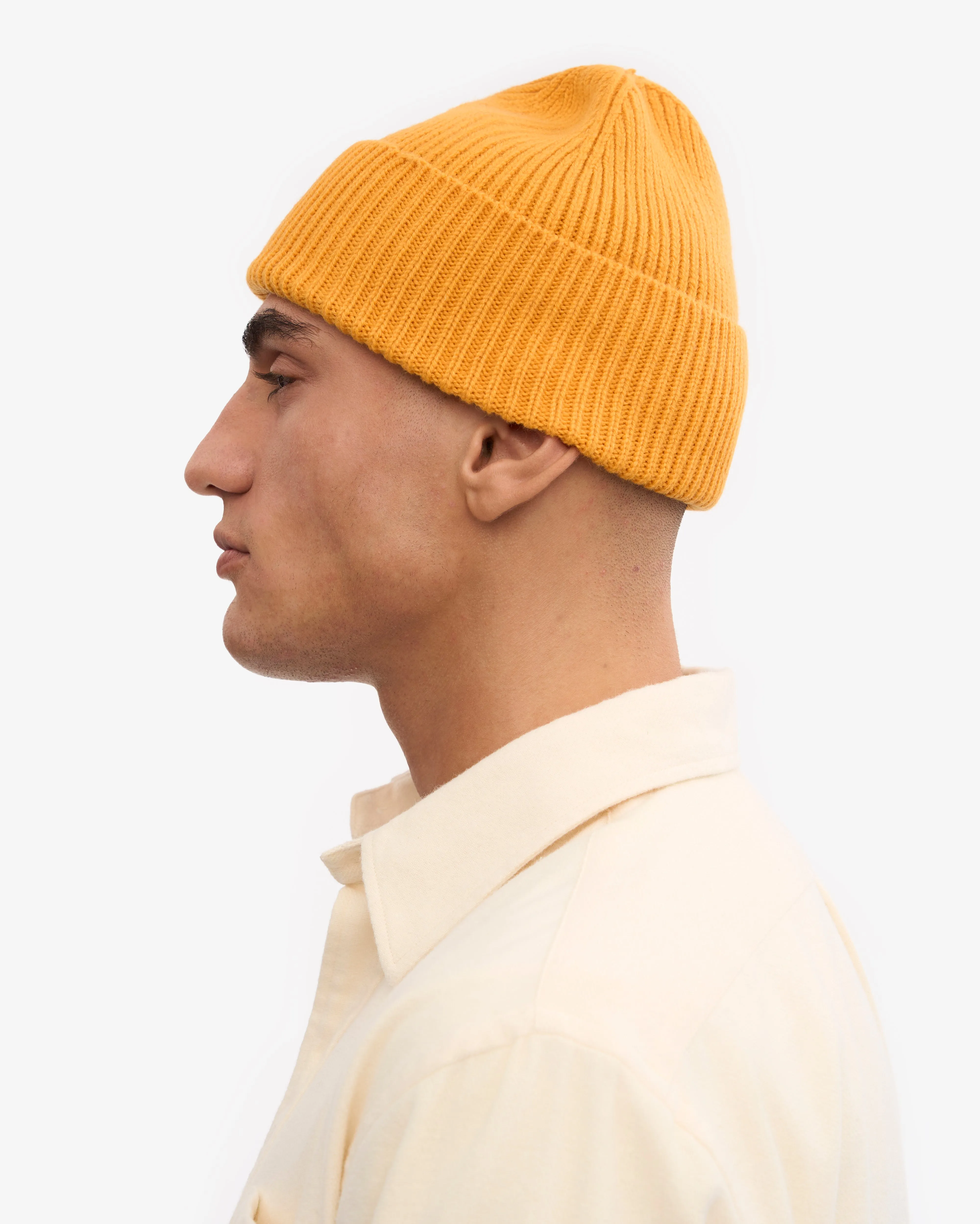 Merino Wool Beanie - Burned Yellow sold by Colorful Standard product image thumbnail 3