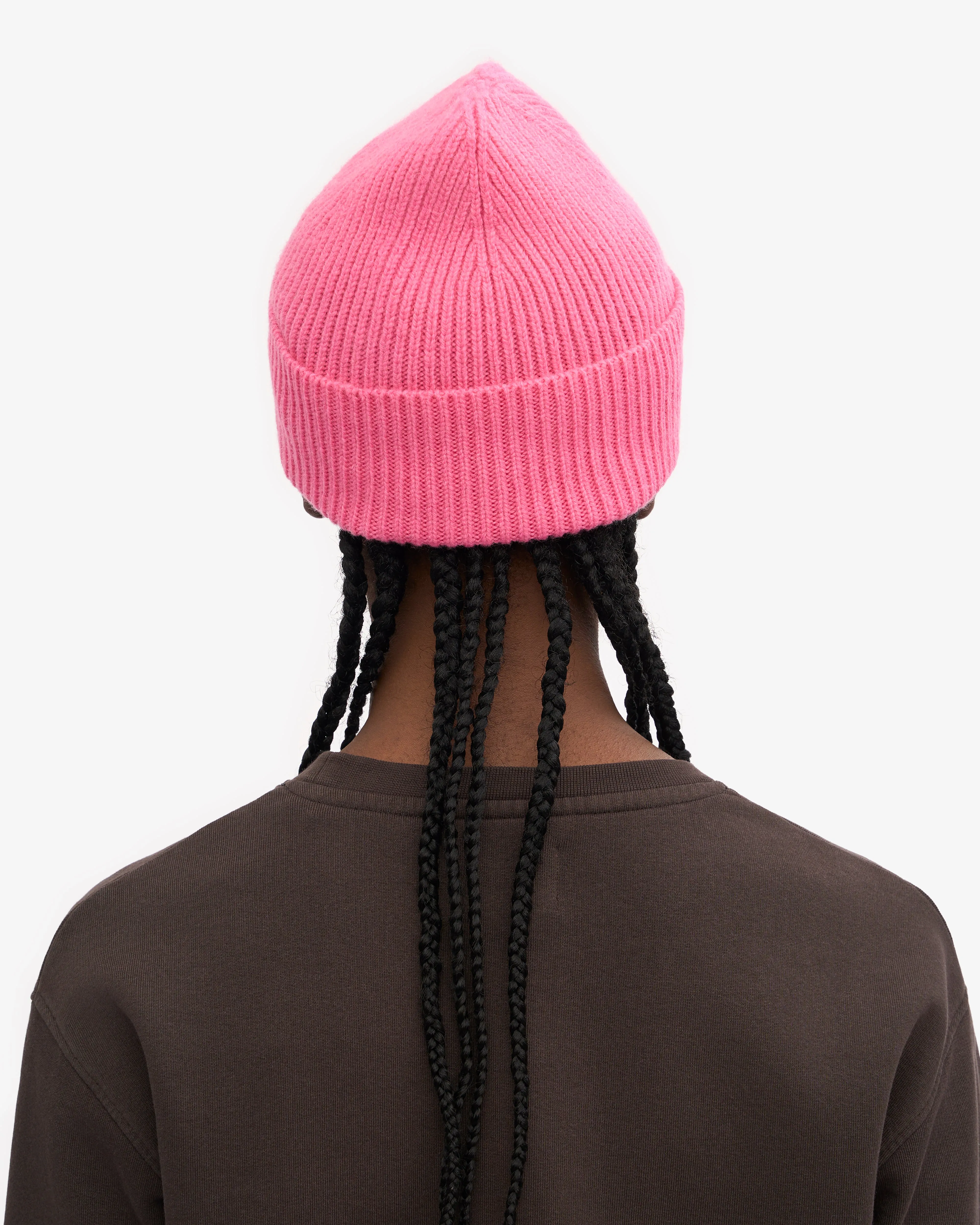 Merino Wool Beanie - Bubblegum Pink sold by Colorful Standard product image thumbnail 4