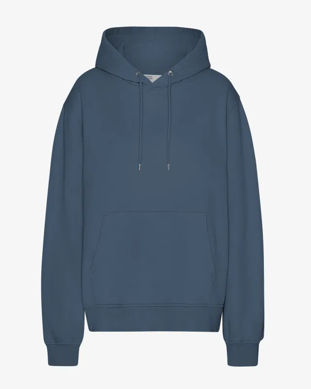 Classic Organic Hood - Petrol Blue sold by Colorful Standard