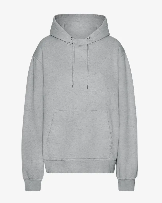 Classic Organic Hood - Heather Grey sold by Colorful Standard