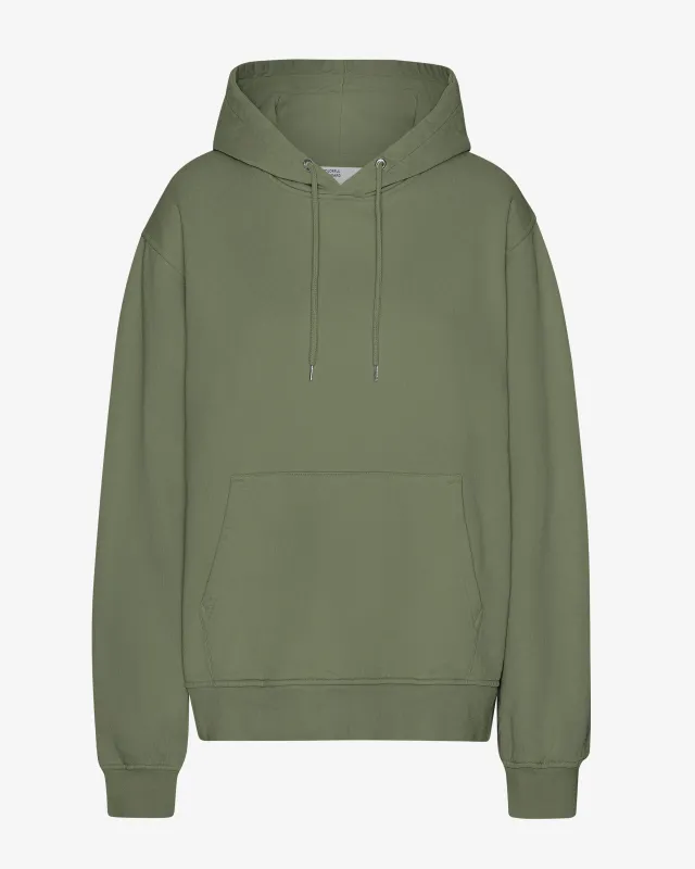Classic Organic Hood - Dusty Olive sold by Colorful Standard