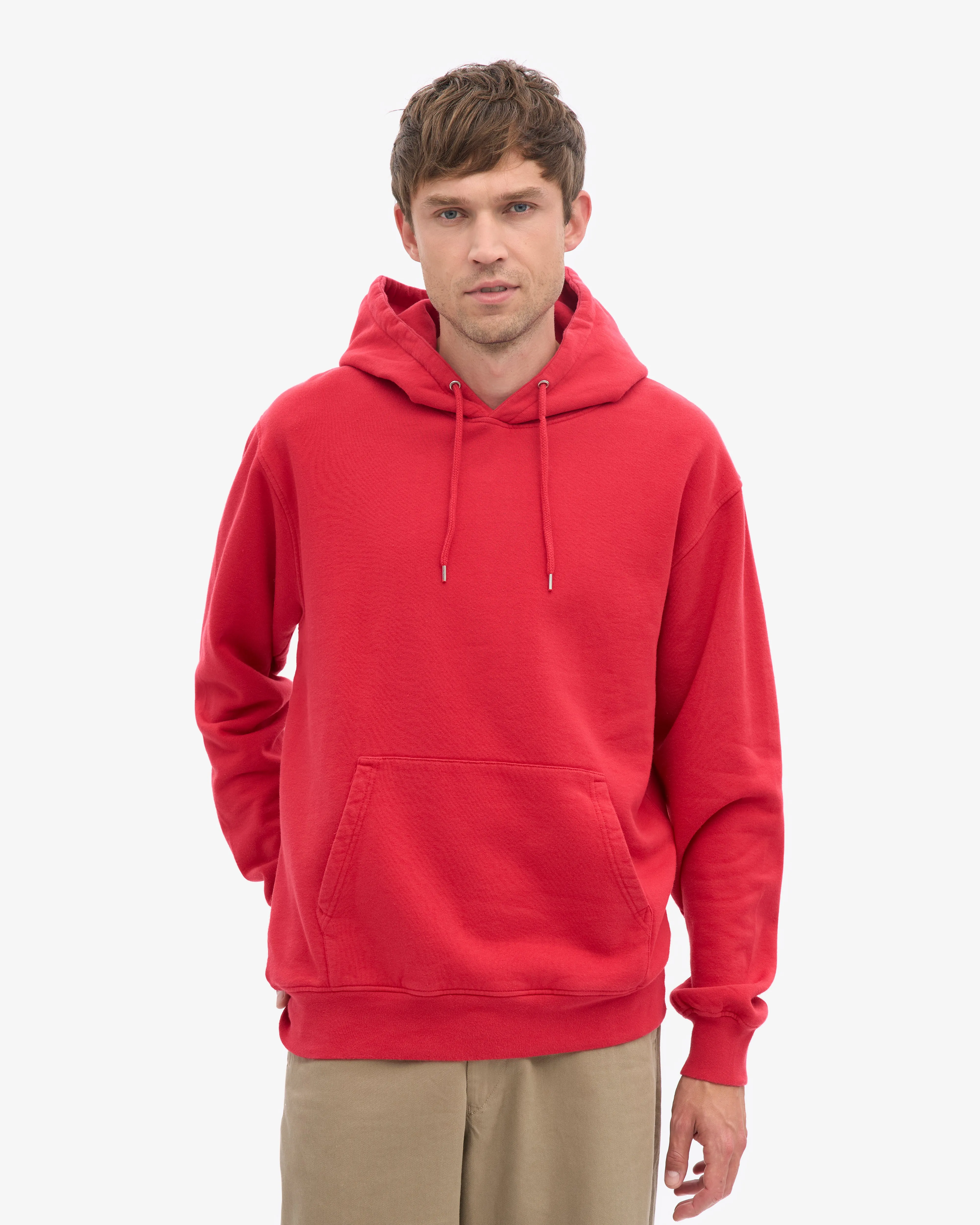 Classic Organic Hood - Scarlet Red sold by Colorful Standard product image thumbnail 2