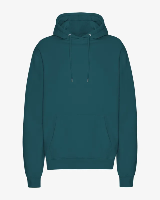 Classic Organic Hood - Ocean Green sold by Colorful Standard